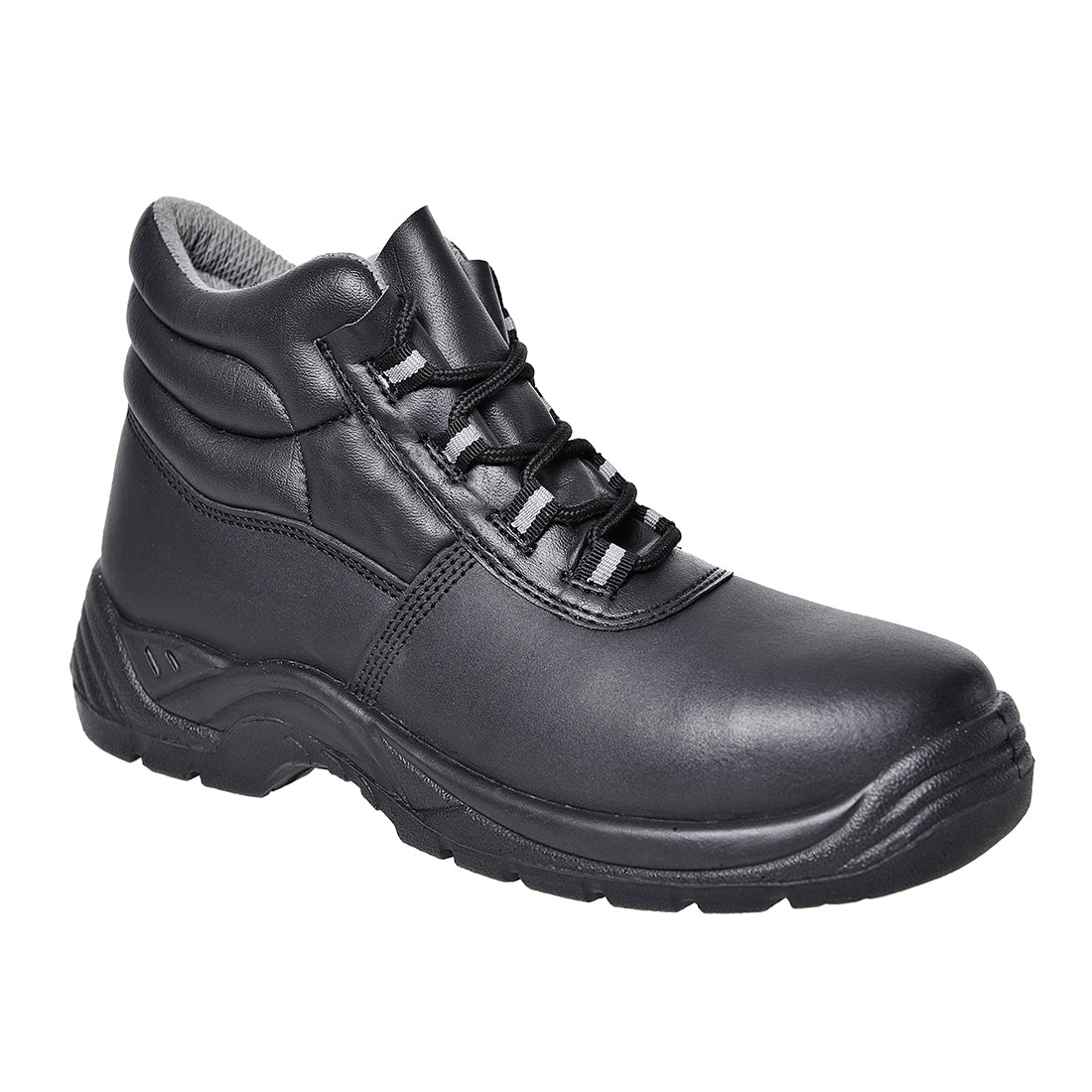 Composite Action Leather Ankle Boot S1 SRC - Black