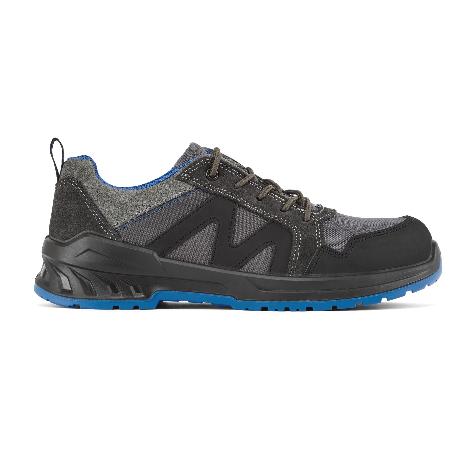 Composietschoen Suède Laag S1PS SR FO - Zwart/Blauw - opname 4