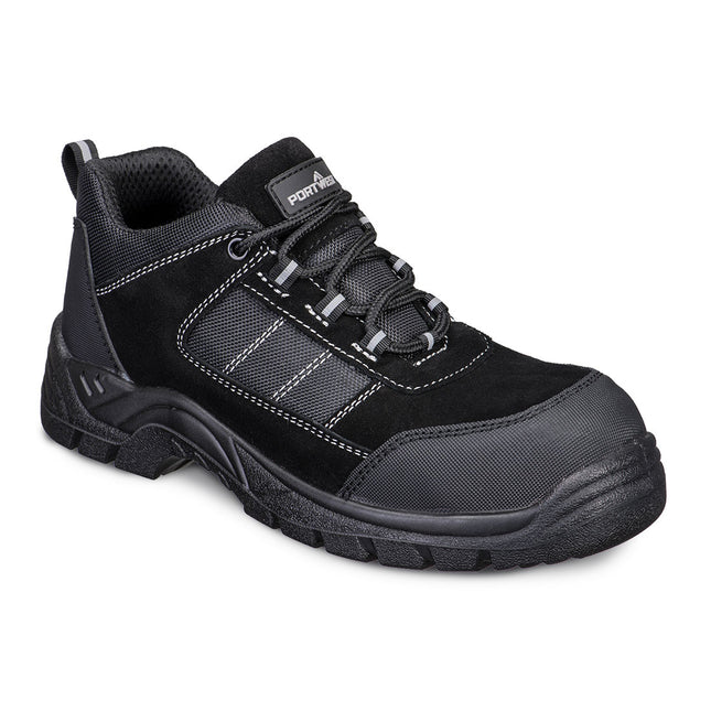 Composite Textile Suede Low Shoe S1 SR FO - Black