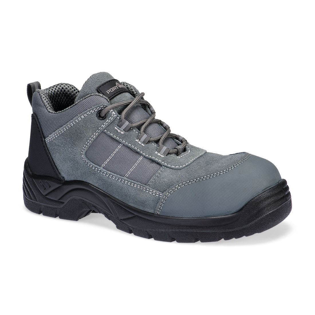 Composite Textile Suede Low Shoe S1 SR FO - Metal Grey