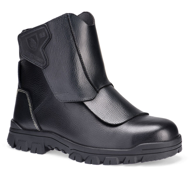 Composietleer Gieterijlaars SB PL CI HI HRO FO LG SR EH WG Fe Al - Black