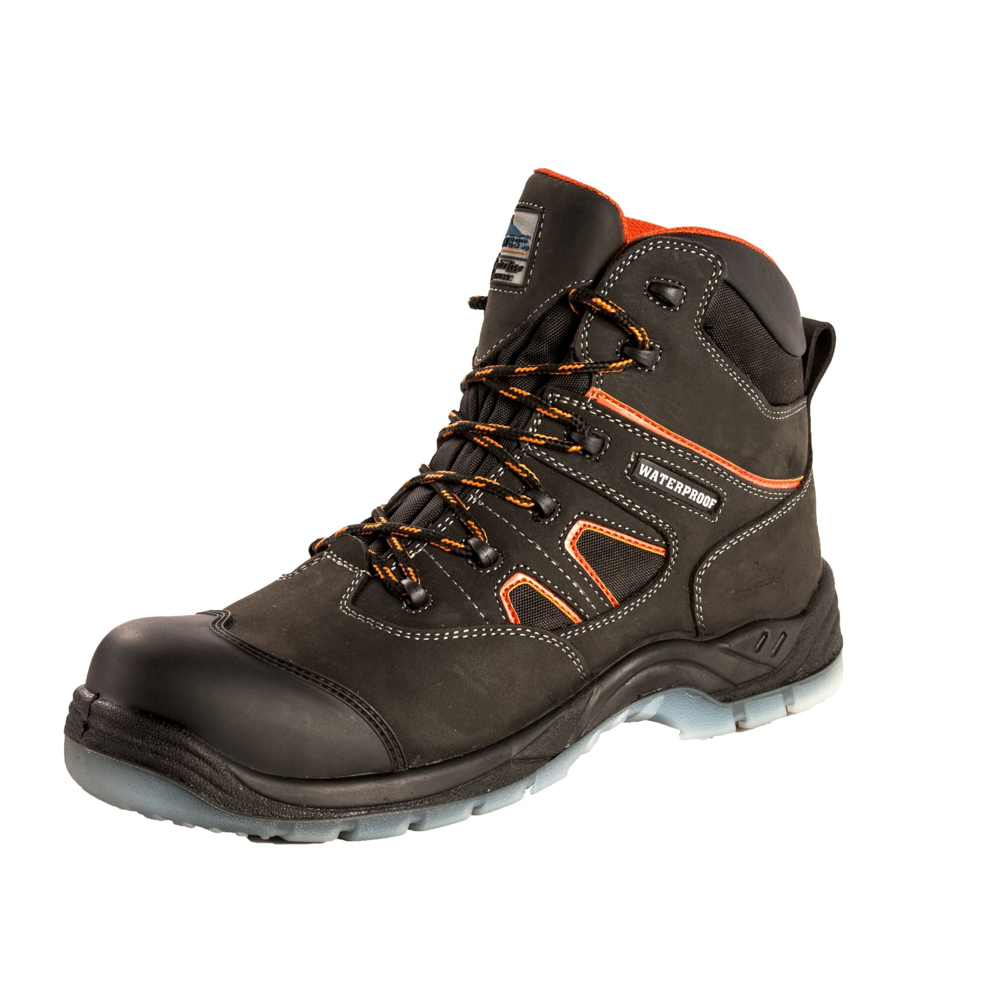 Composietleren halfhoge schoen S7S SR FO - Zwart - opname 2