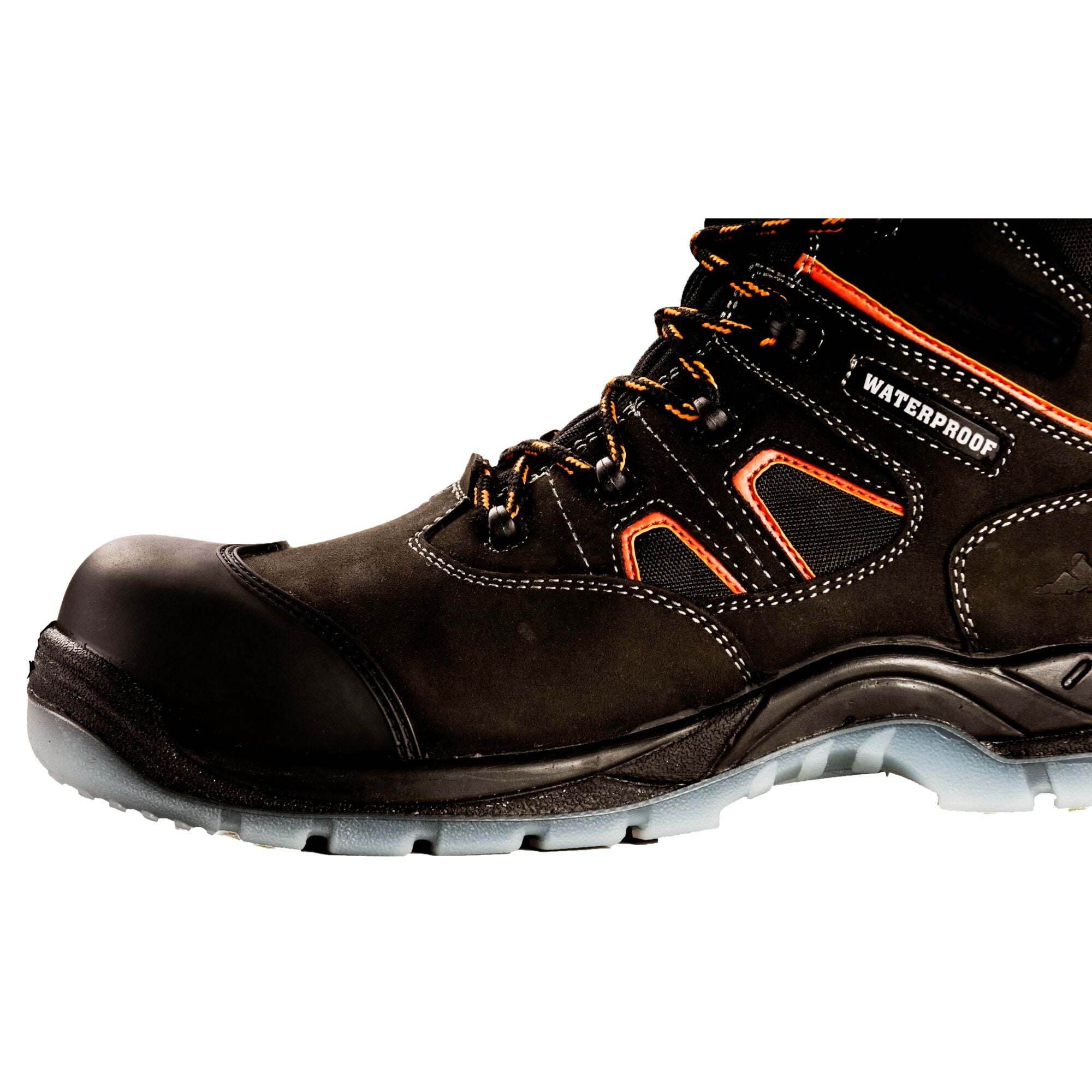 Composietleren halfhoge schoen S7S SR FO - Zwart - opname 3