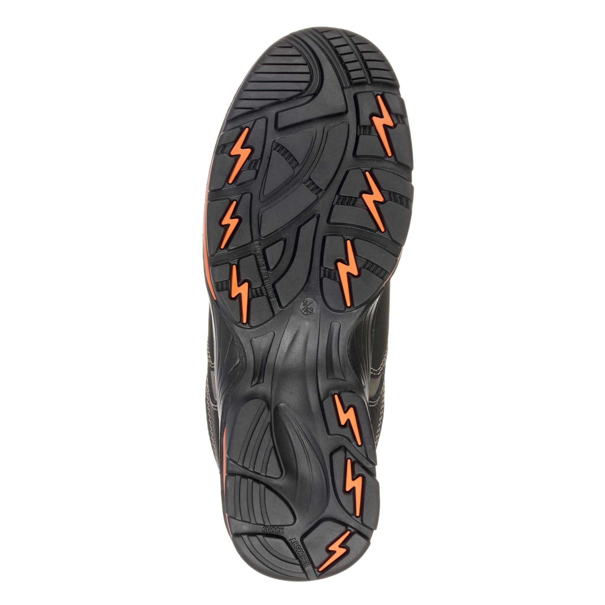 Composietleren Nubuck leder schoen S3S HRO FO SR FC61 - Zwart - opname 2