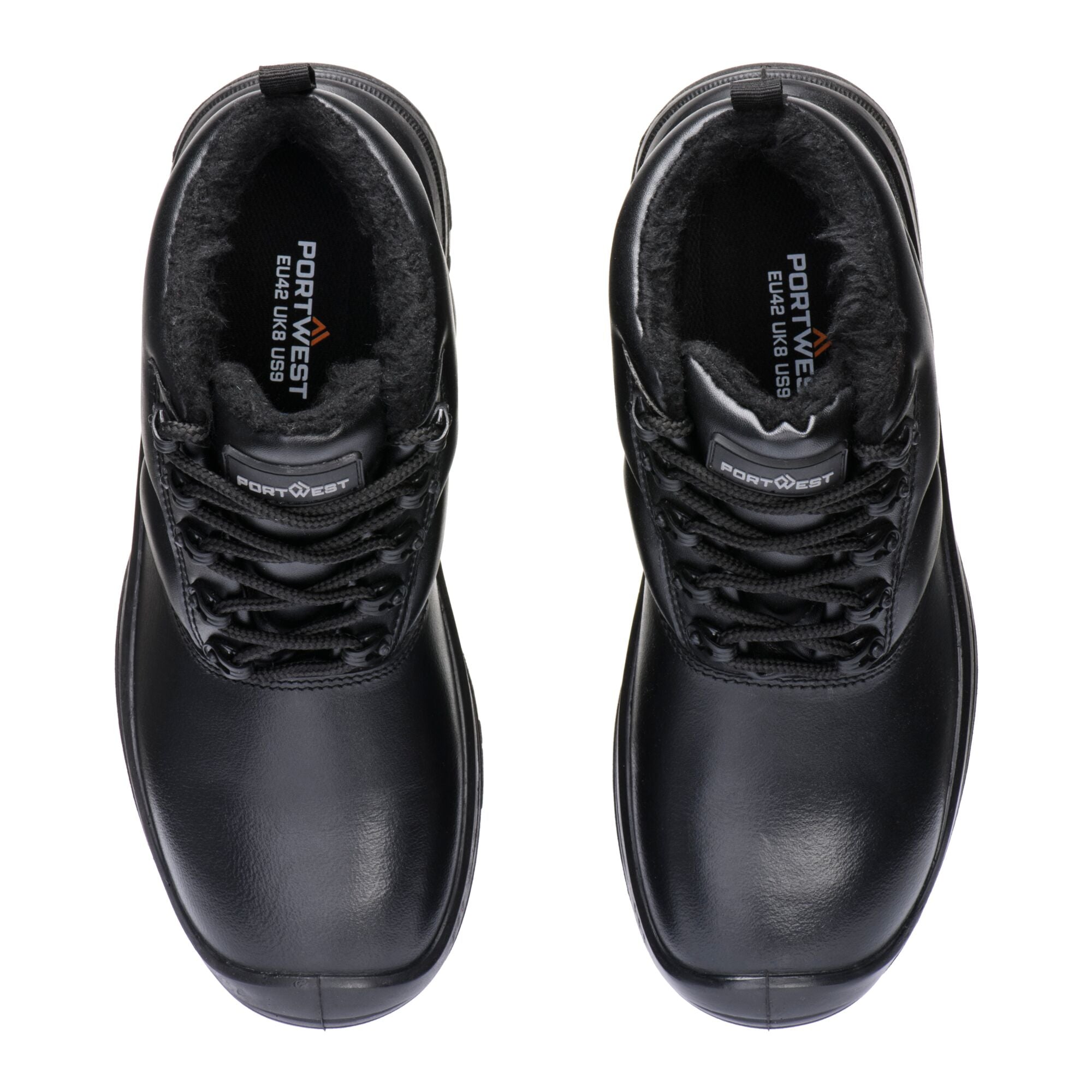 Composiet lederen winterschoen S3L HRO FO SR - Zwart - opname 6