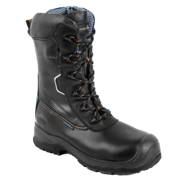 Portwest Compositelite Traction 10 inch (25cm) Veiligheidsschoen S7L ESD HRO CI FO - Black