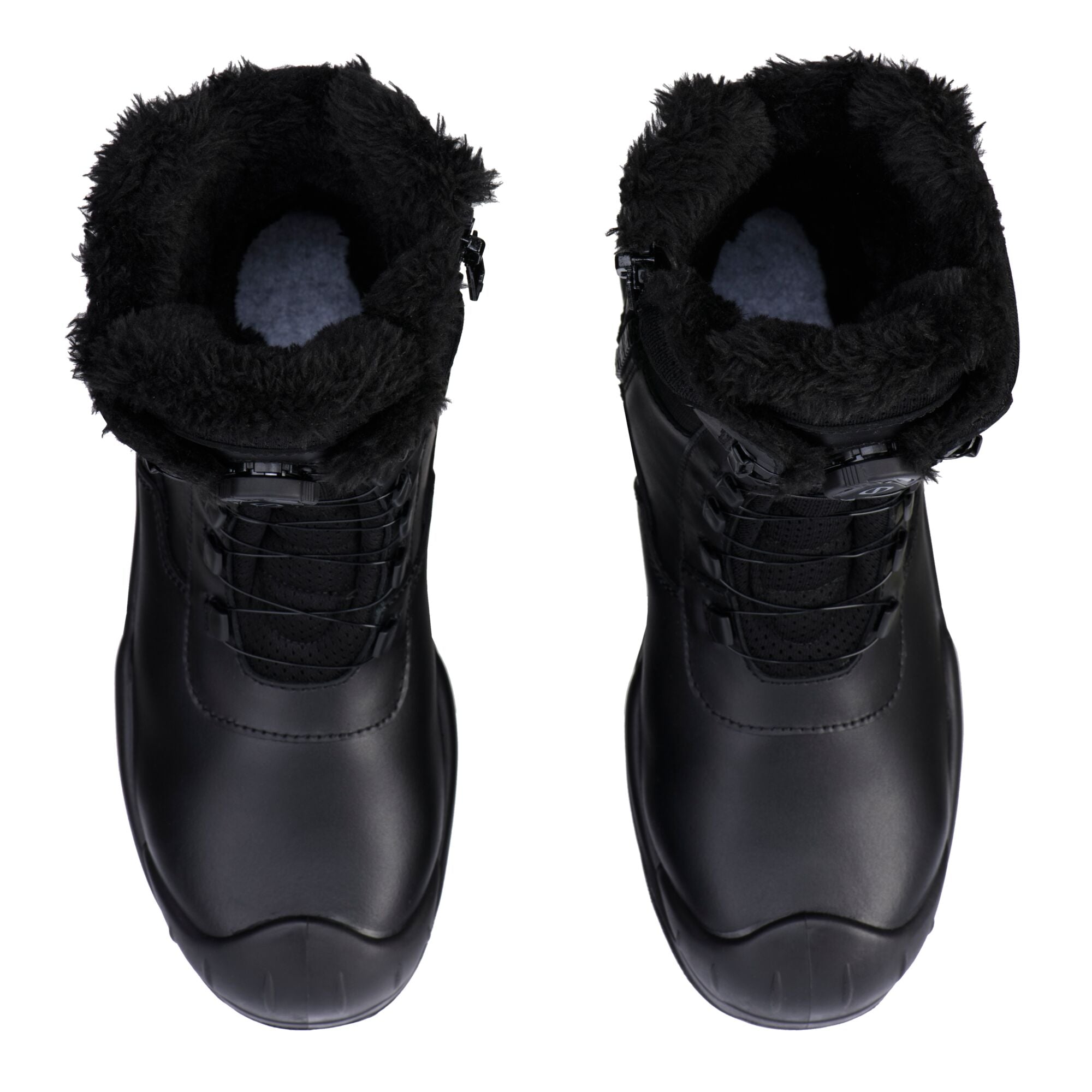 Stalen Lederen Winterlaars S3L SC HRO CI SR FD05 - Zwart - opname 6
