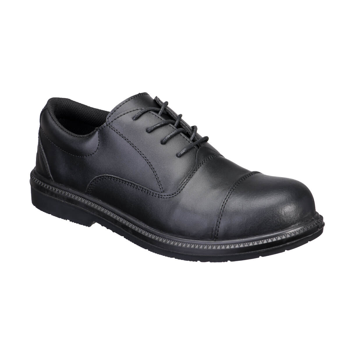 Executive leather shoe with steel S3 SR FO
