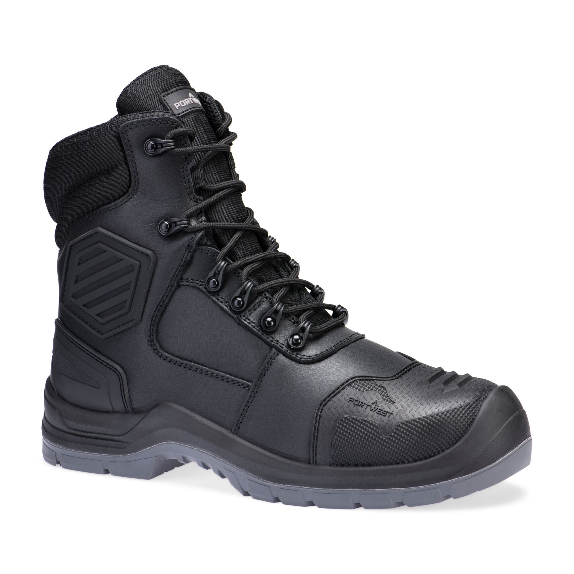 Samengesteld leder Halfhoge schoen S7L HRO M CI LG SC AN SR FO - Zwart - opname 4