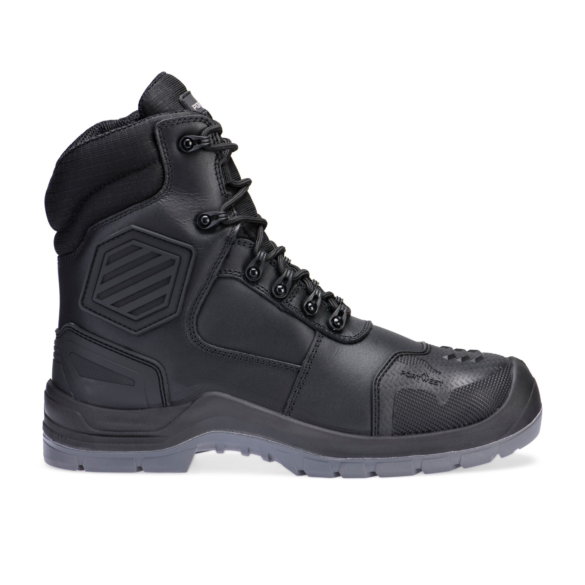 Samengesteld leder Halfhoge schoen S7L HRO M CI LG SC AN SR FO - Zwart - opname 5
