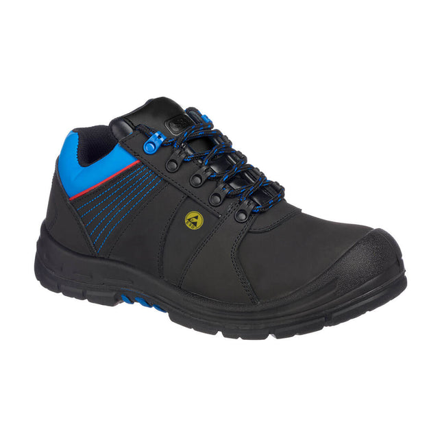 Portwest Compositelite Protector Safety Schoen S3 ESD HRO FD27 - Black/Blue