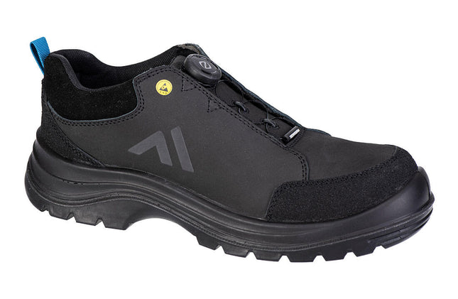 Composite Action Nubuck Low Shoe S3S ESD SR FO - Black/Blue