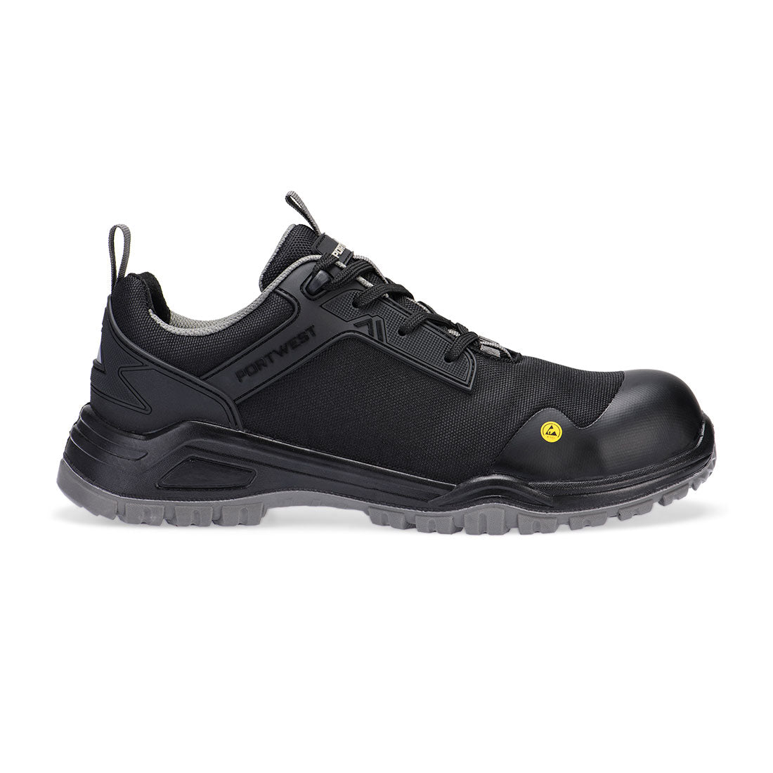 Composite Mesh Low Shoe S3S ESD SR FO - Black/Grey