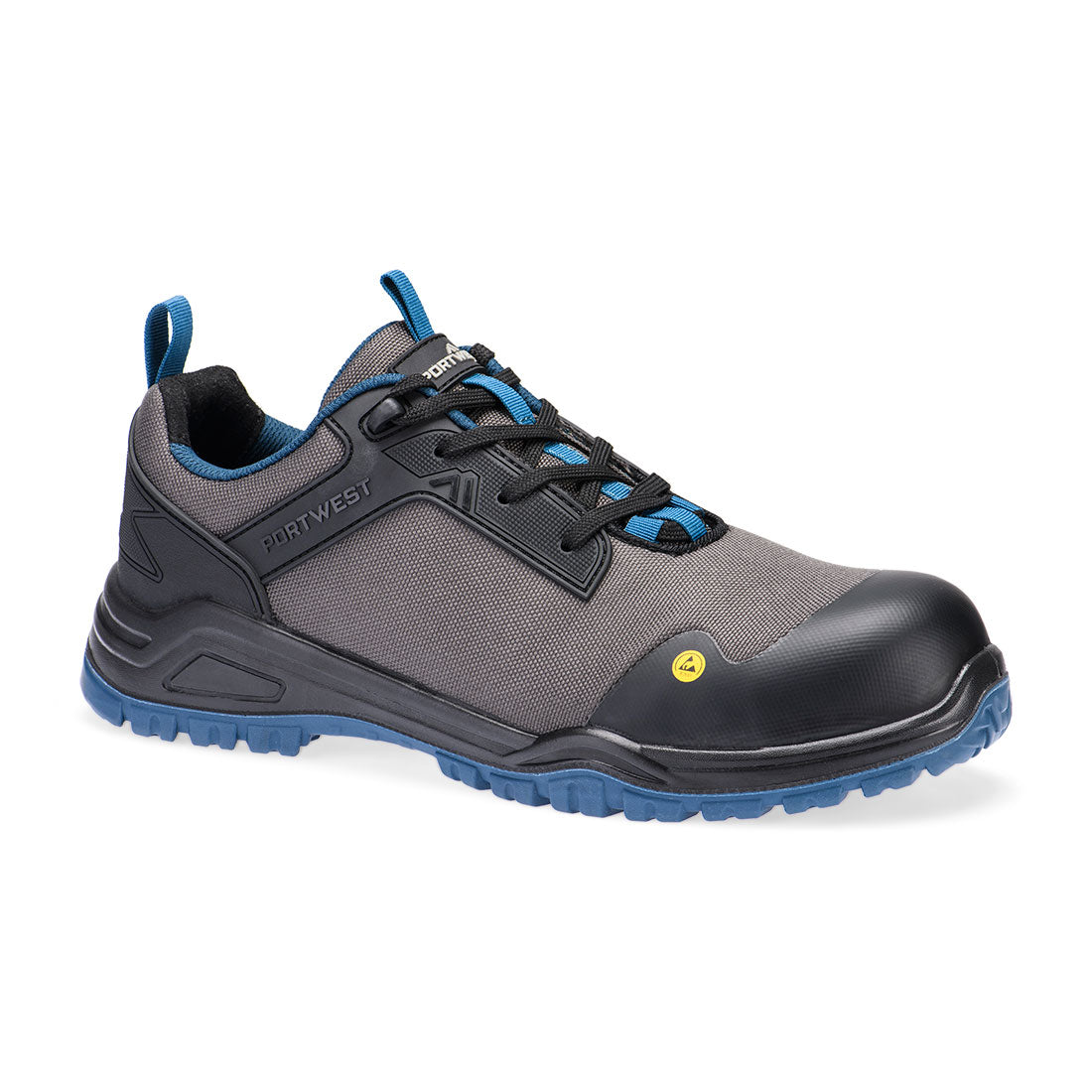 Composite Mesh Low Shoe S3S ESD SR FO - Black/Teal