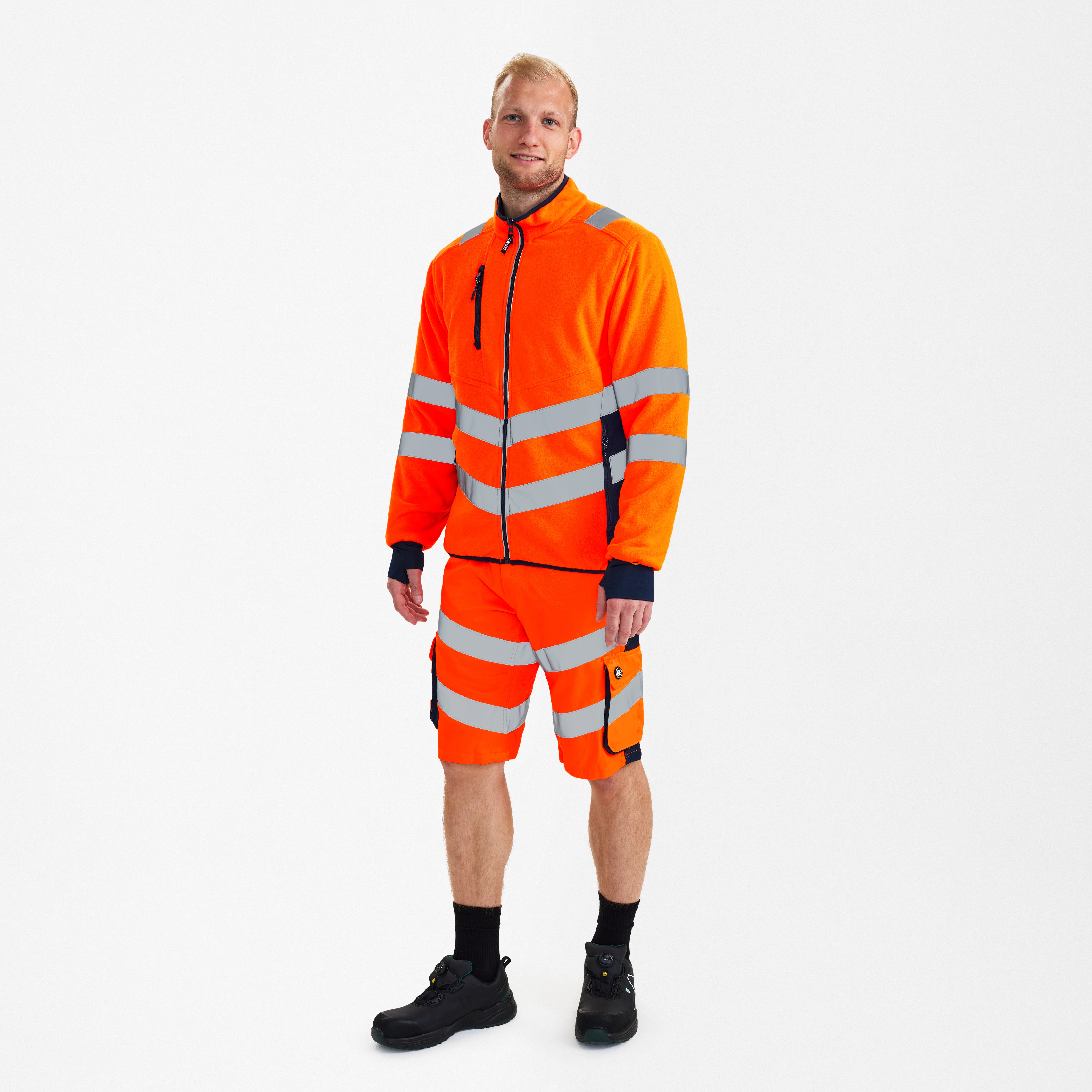 Safety fleece jack