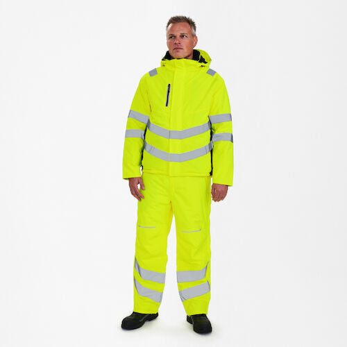 Safety+ winterjack - Geel/Zwart