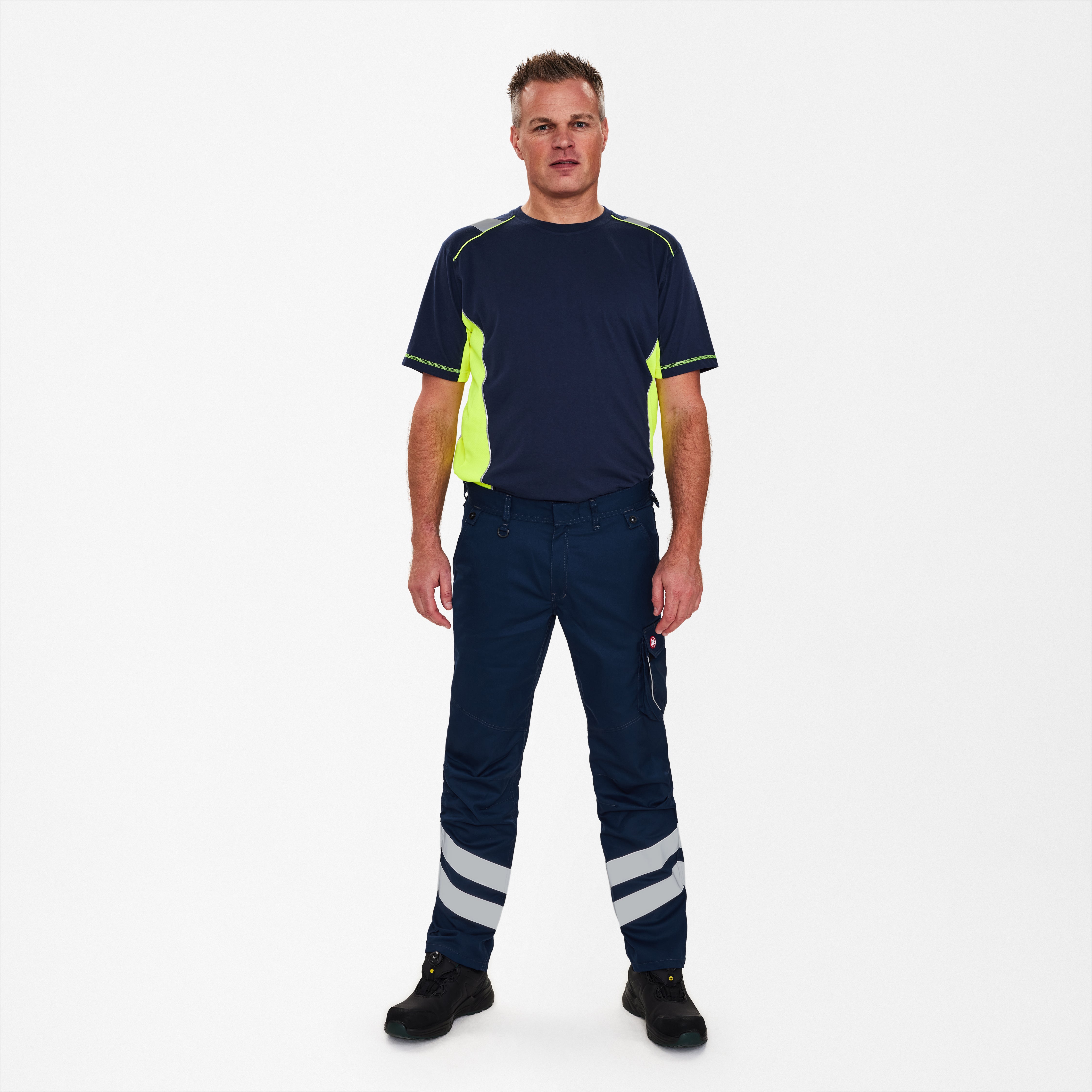 Cargo monteursbroek met reflectie