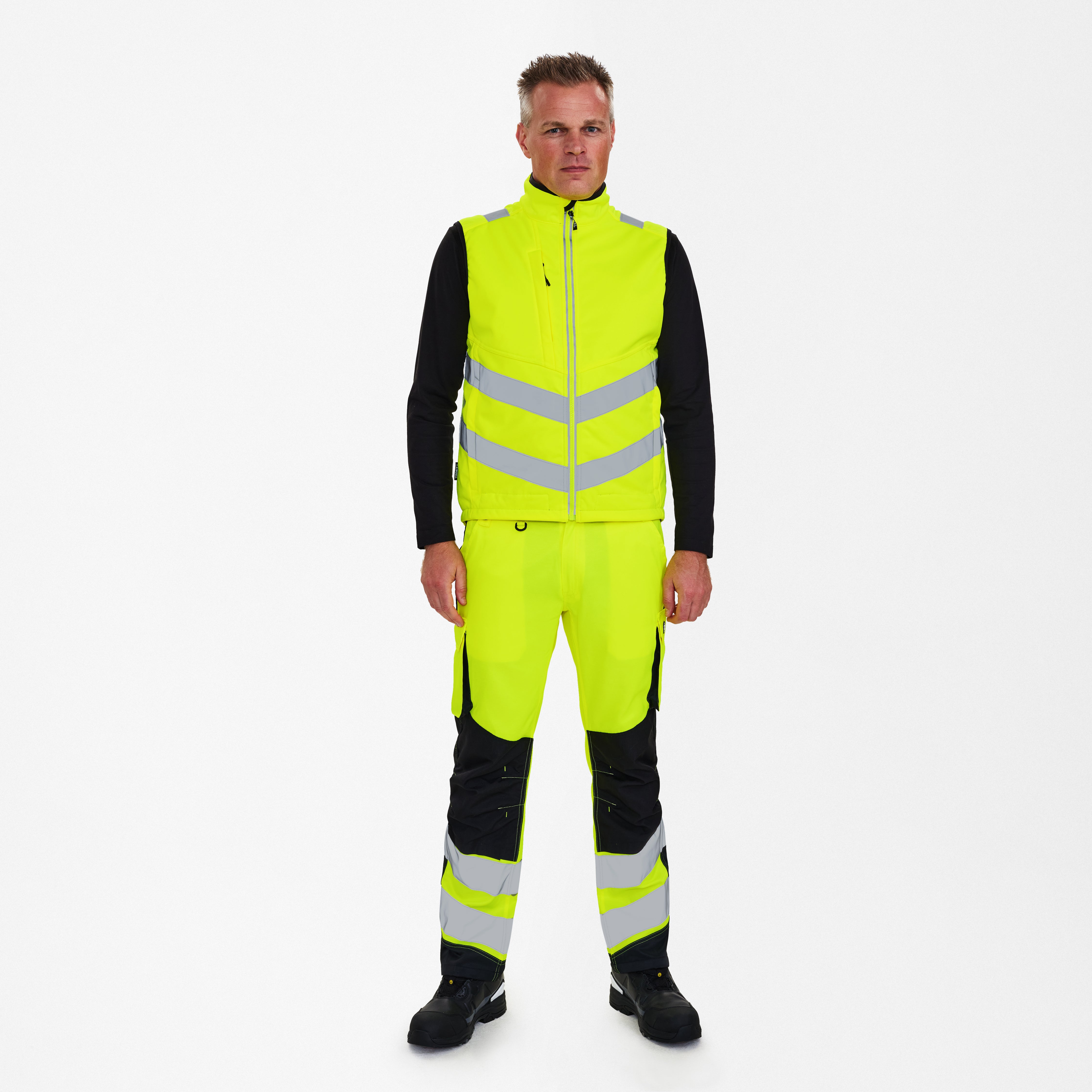 Safety softshell vest