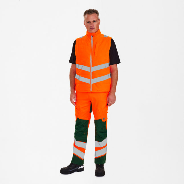 Safety gewatteerd bodywarmer