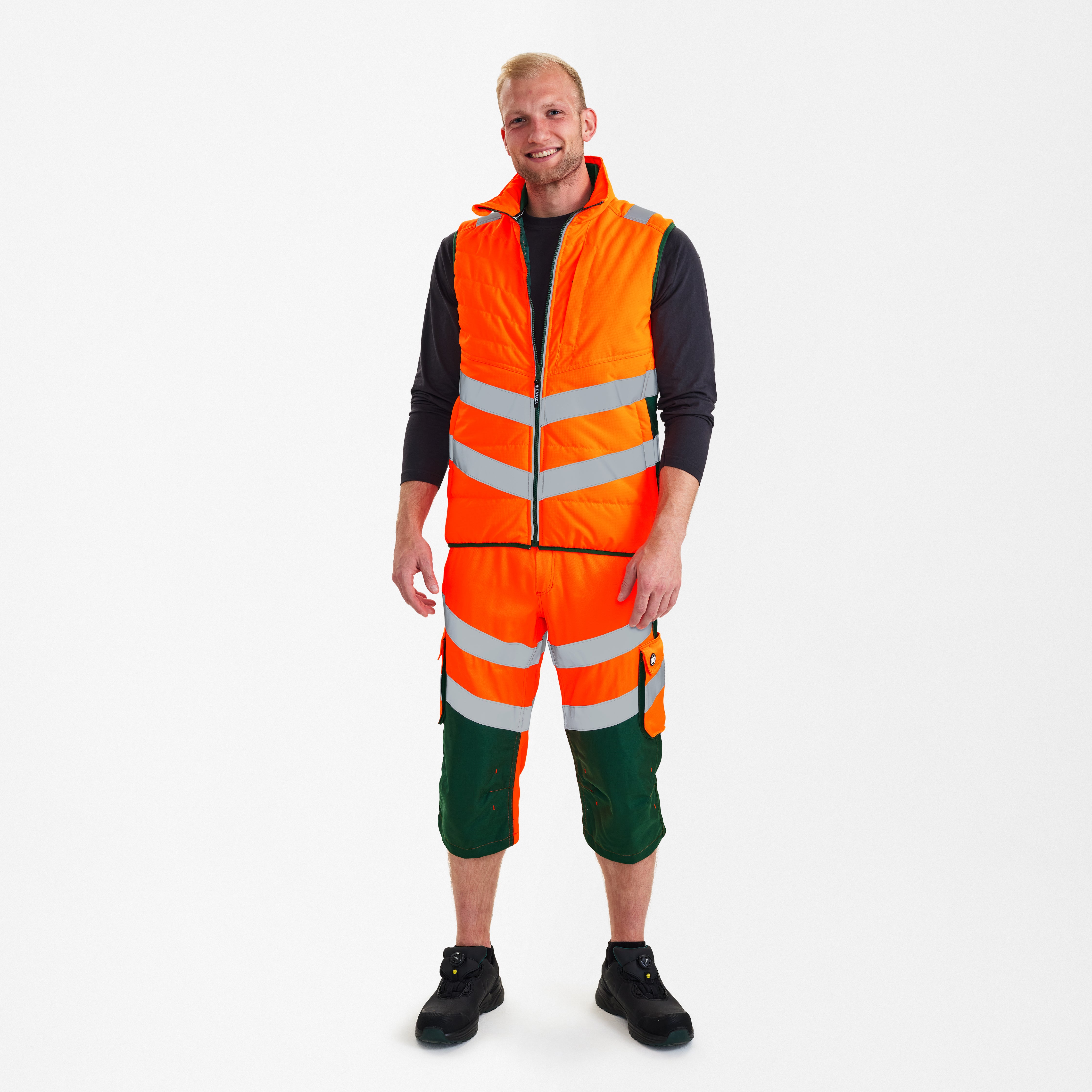 Safety gewatteerd bodywarmer
