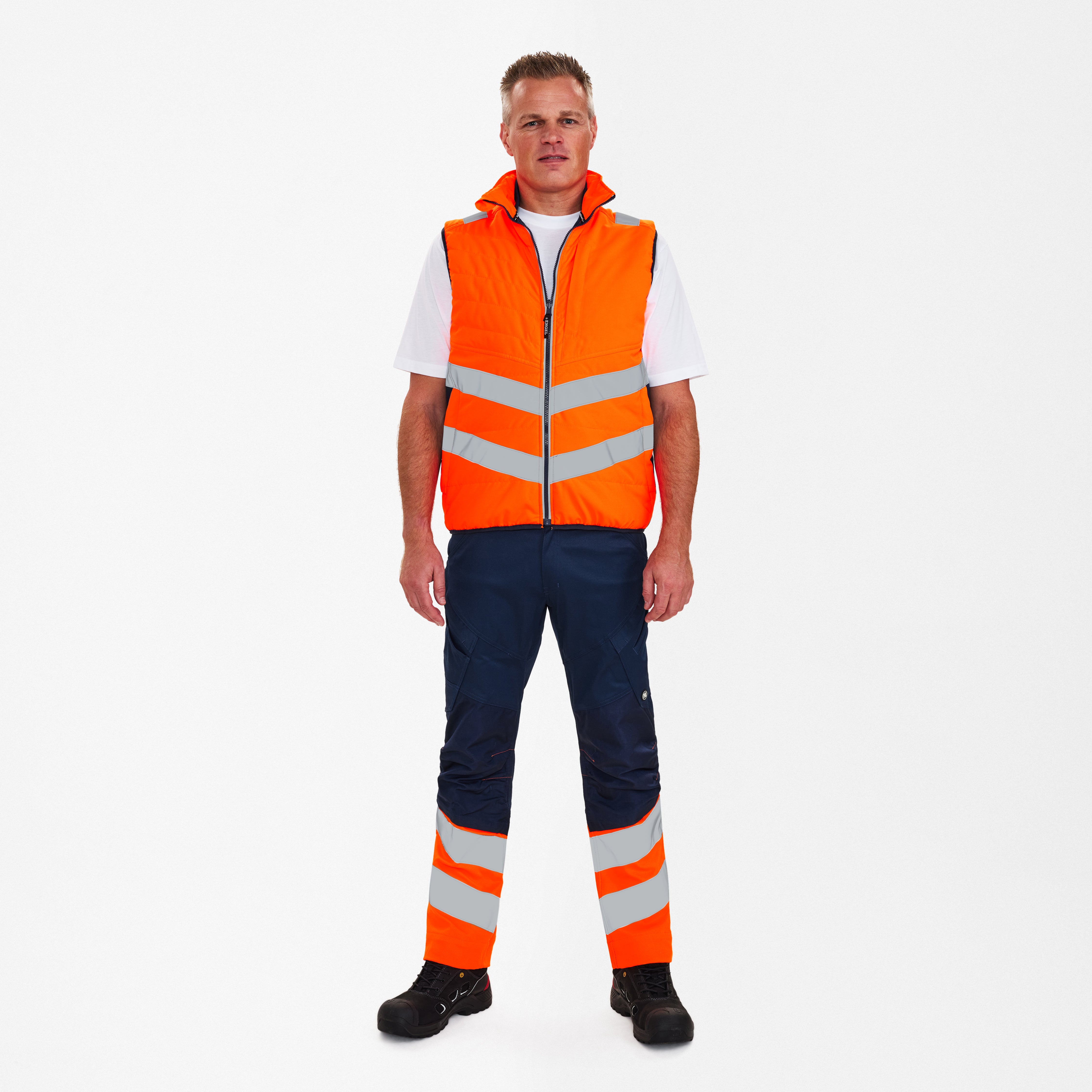 Safety gewatteerd bodywarmer