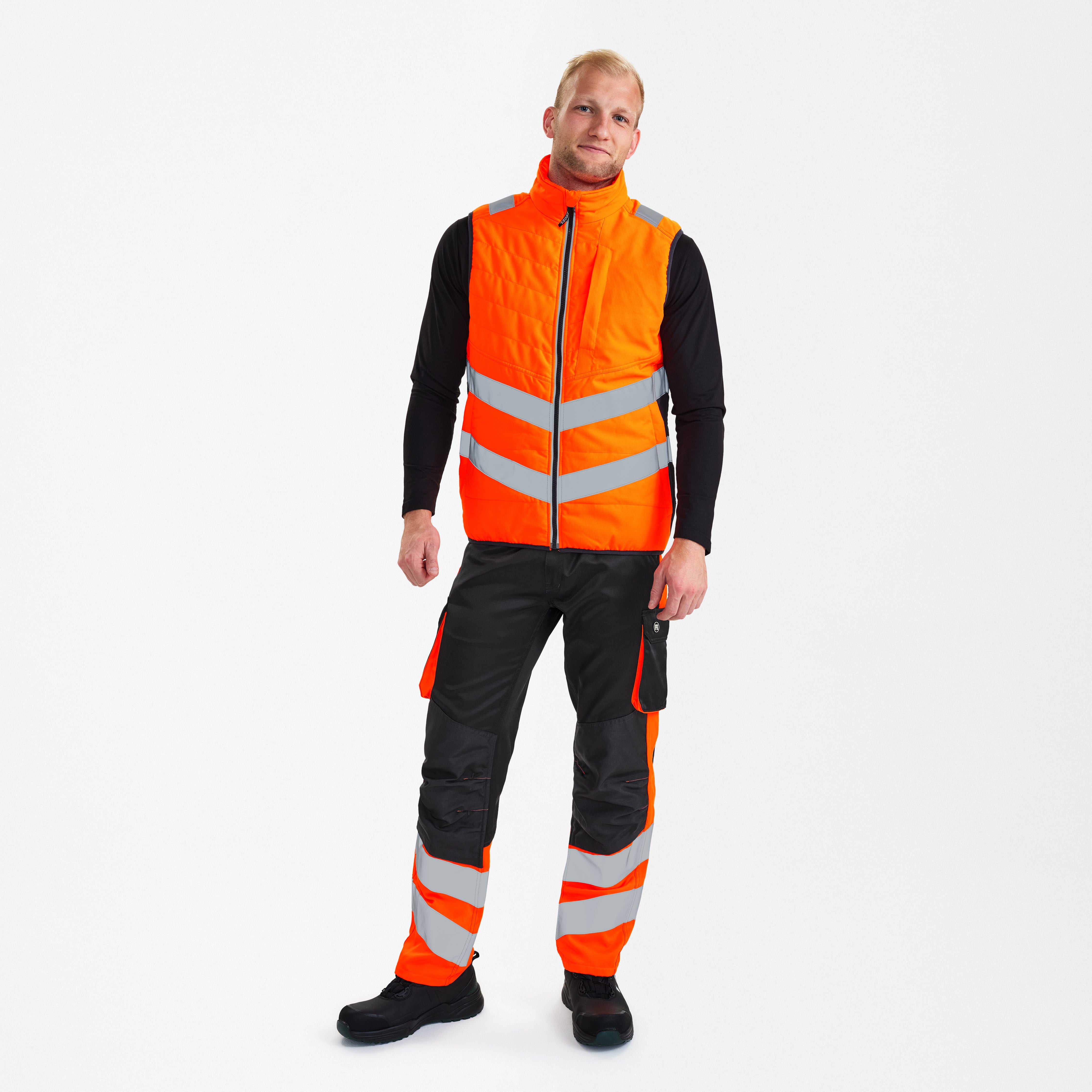 Safety gewatteerd bodywarmer