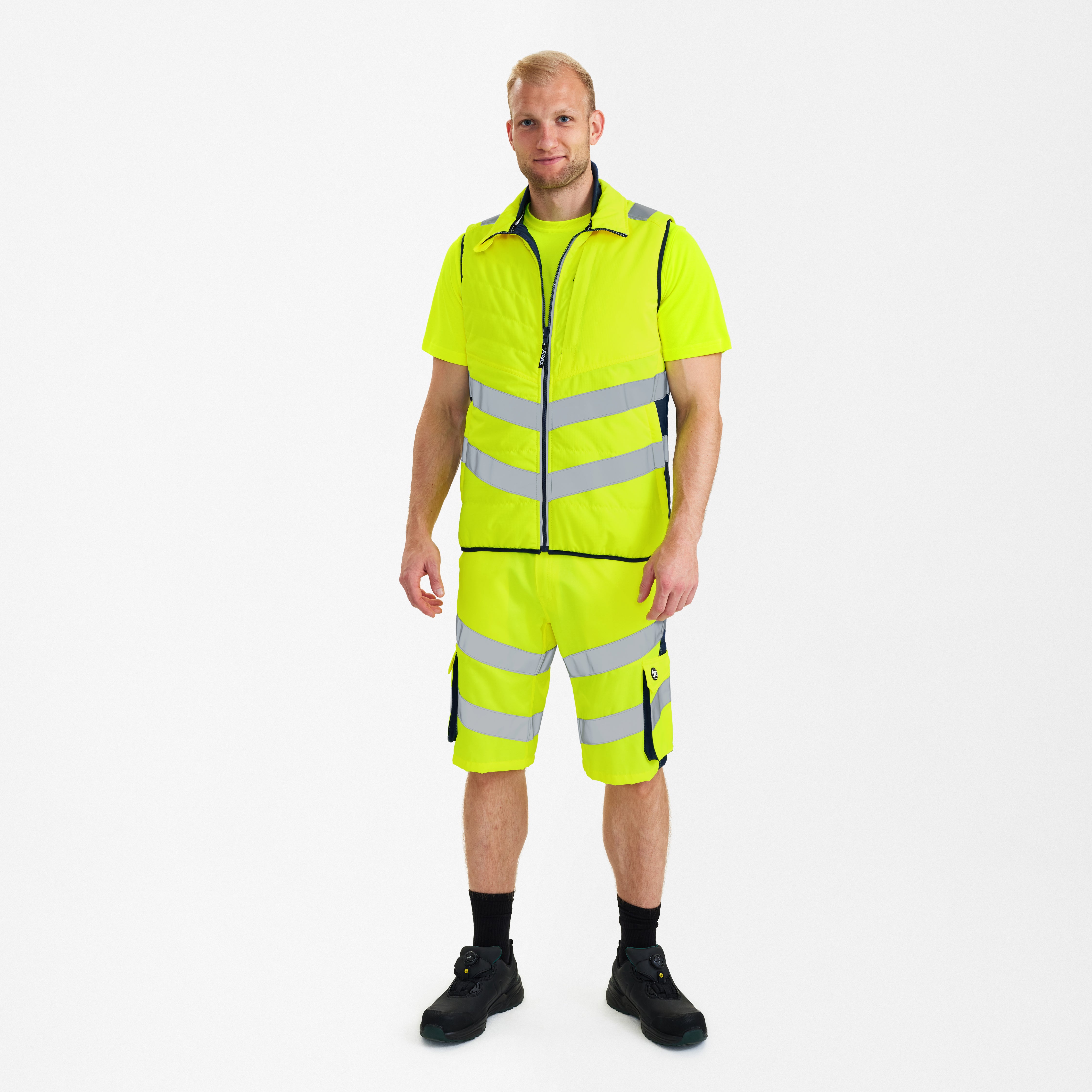 Safety gewatteerd bodywarmer