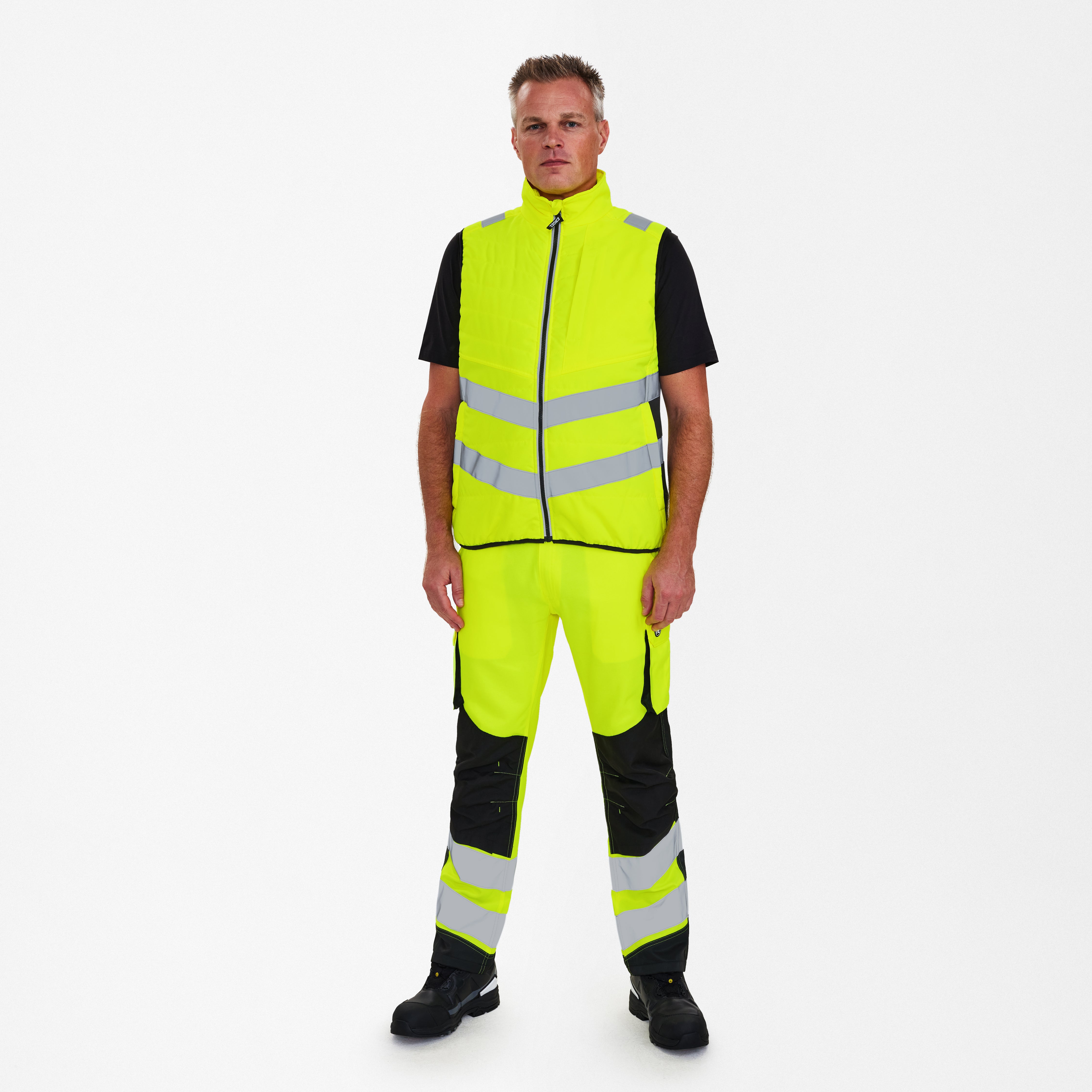 Safety gewatteerd bodywarmer