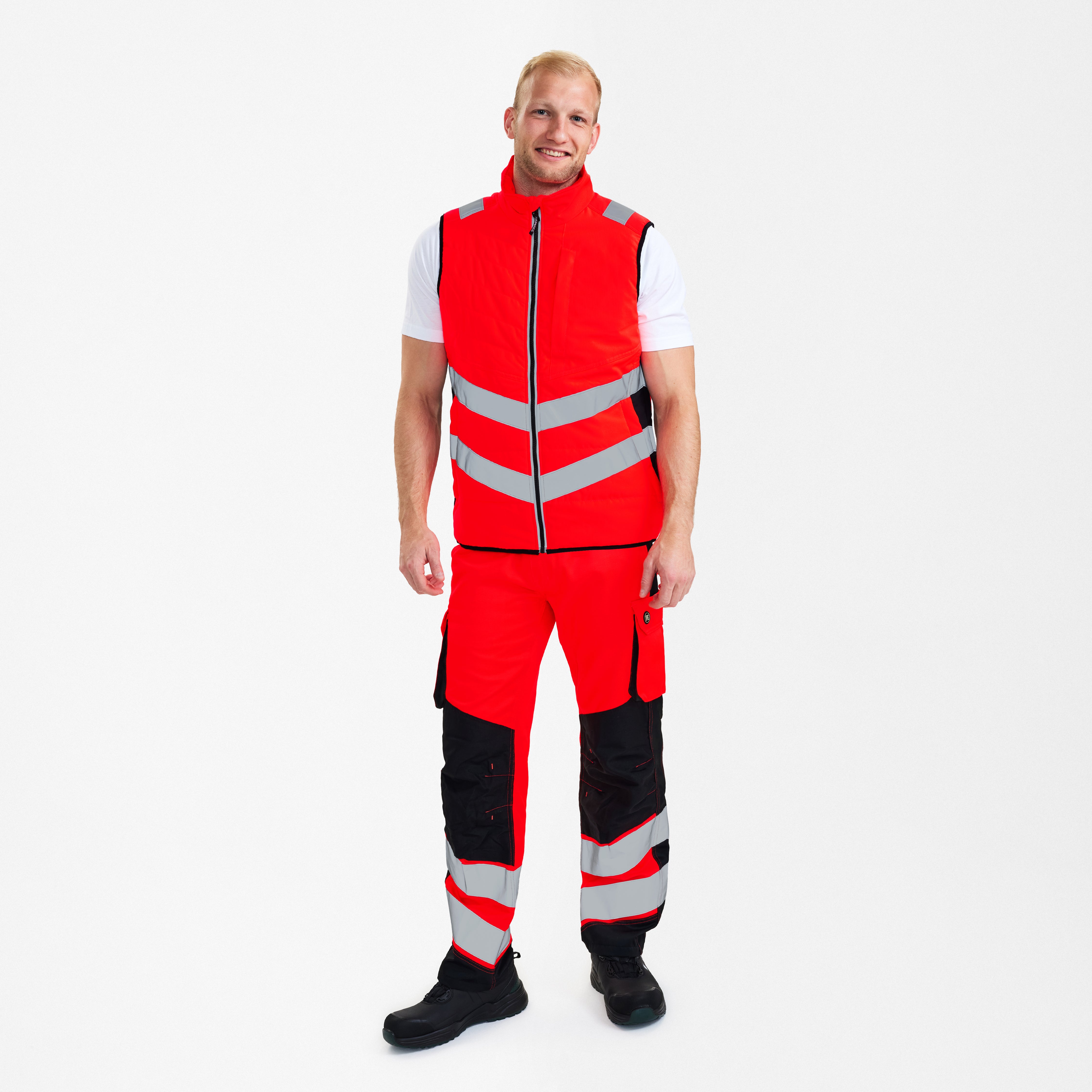 Safety gewatteerd bodywarmer
