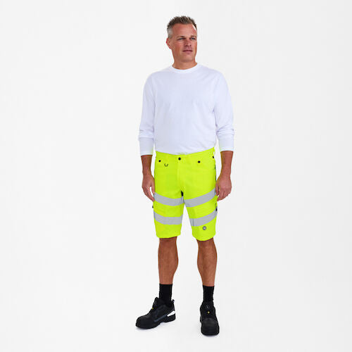 Safety shorts 4-weg - Hi-vis Yellow / Green