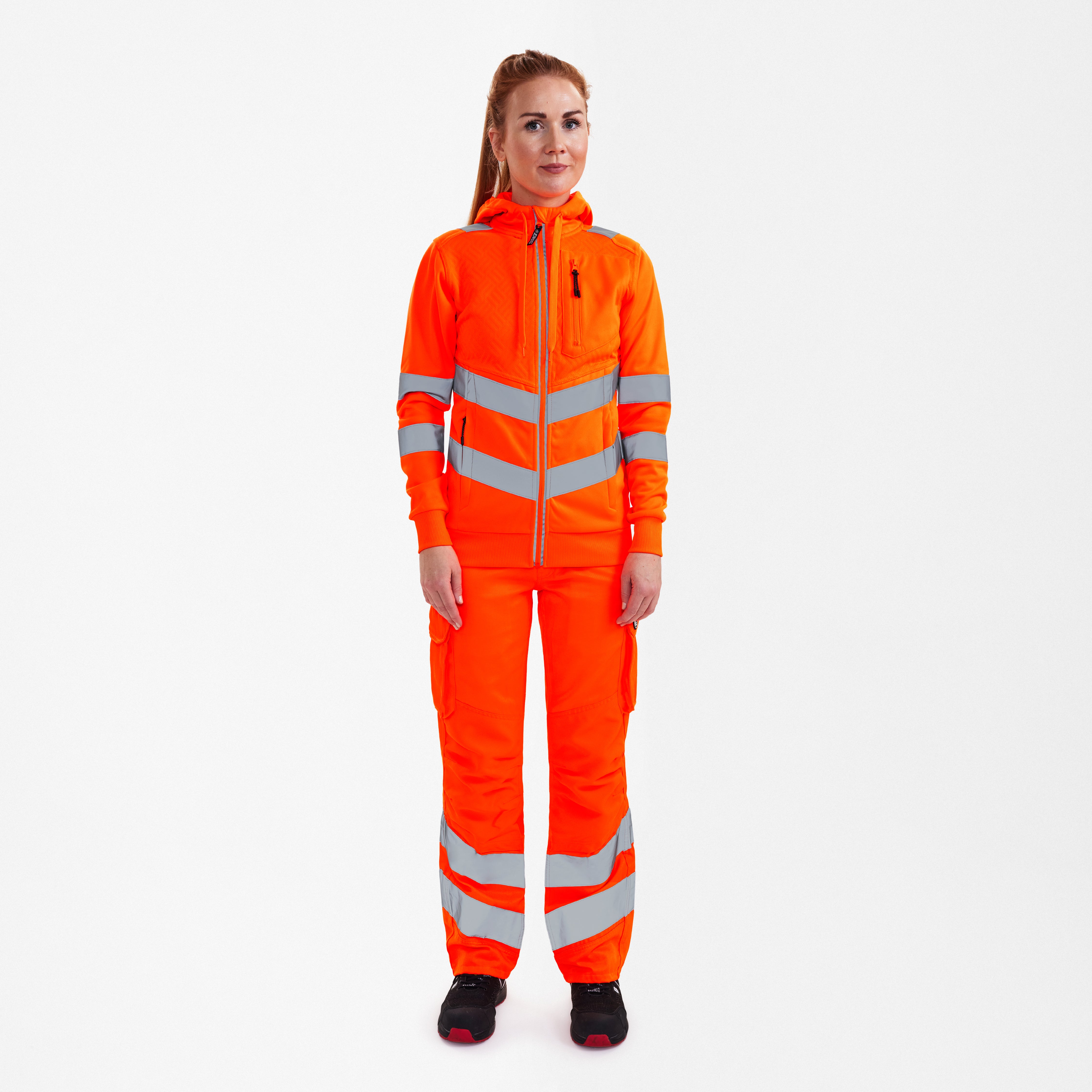 Safety dames sweat cardigan