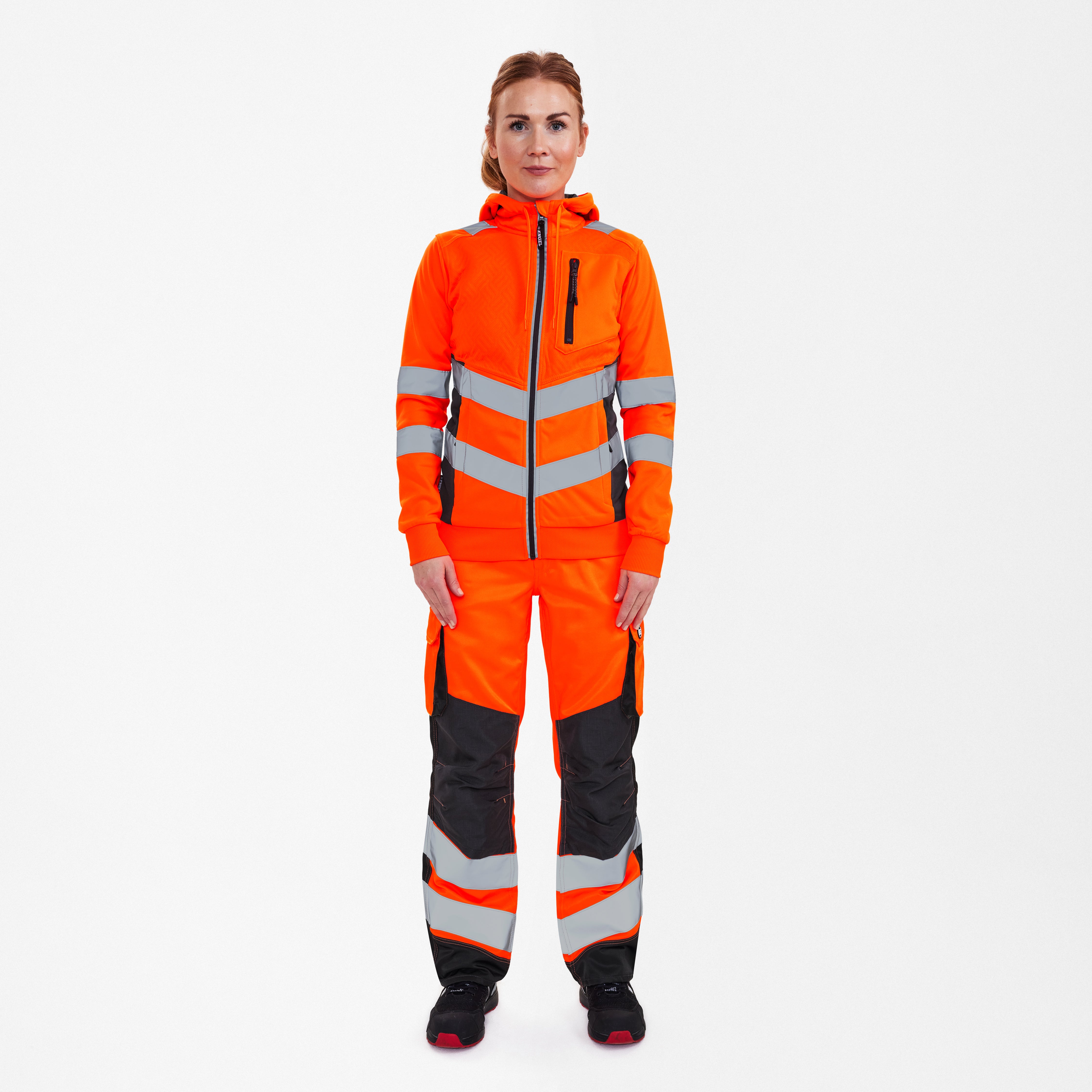 Safety dames sweat cardigan