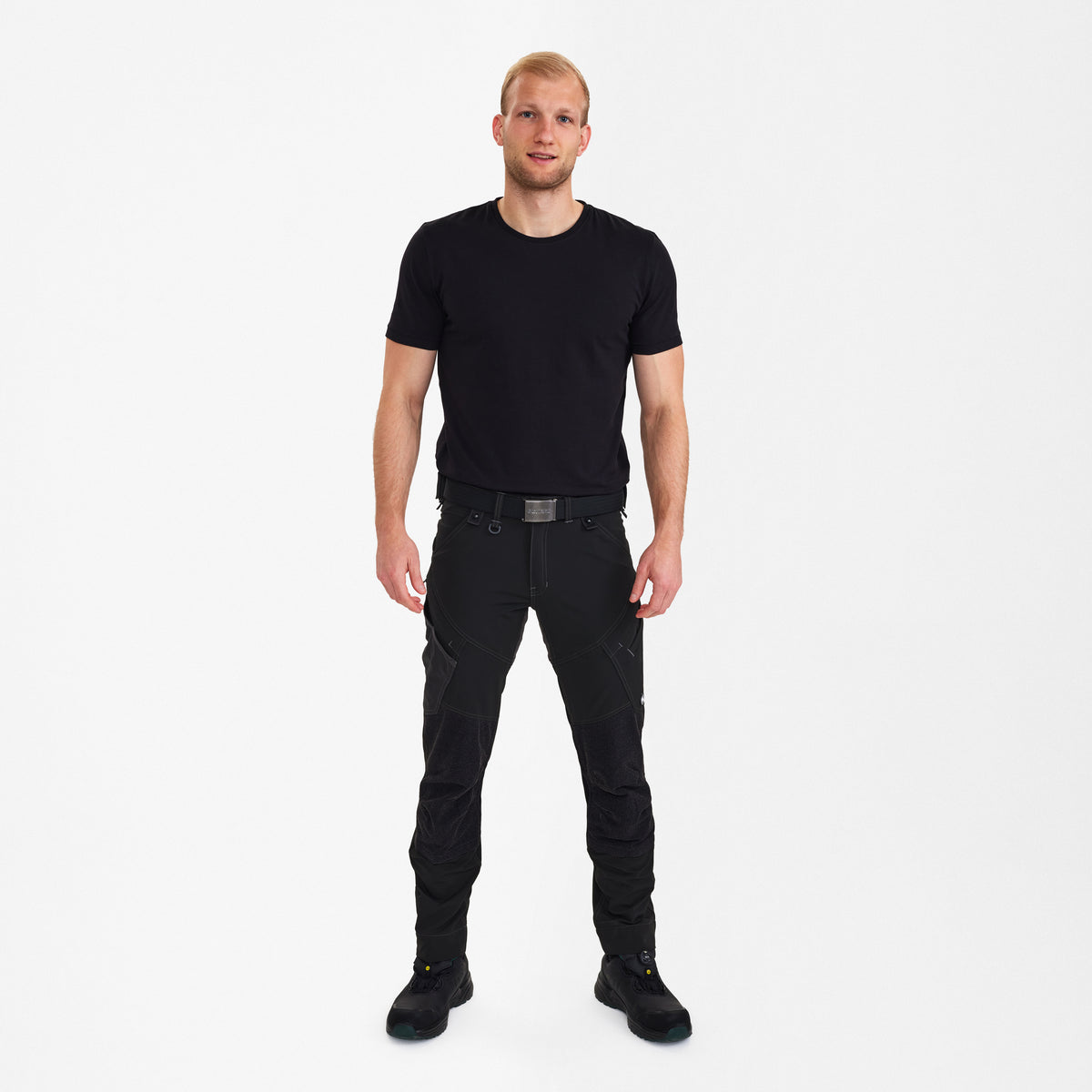 Riem met stretch - Zwart