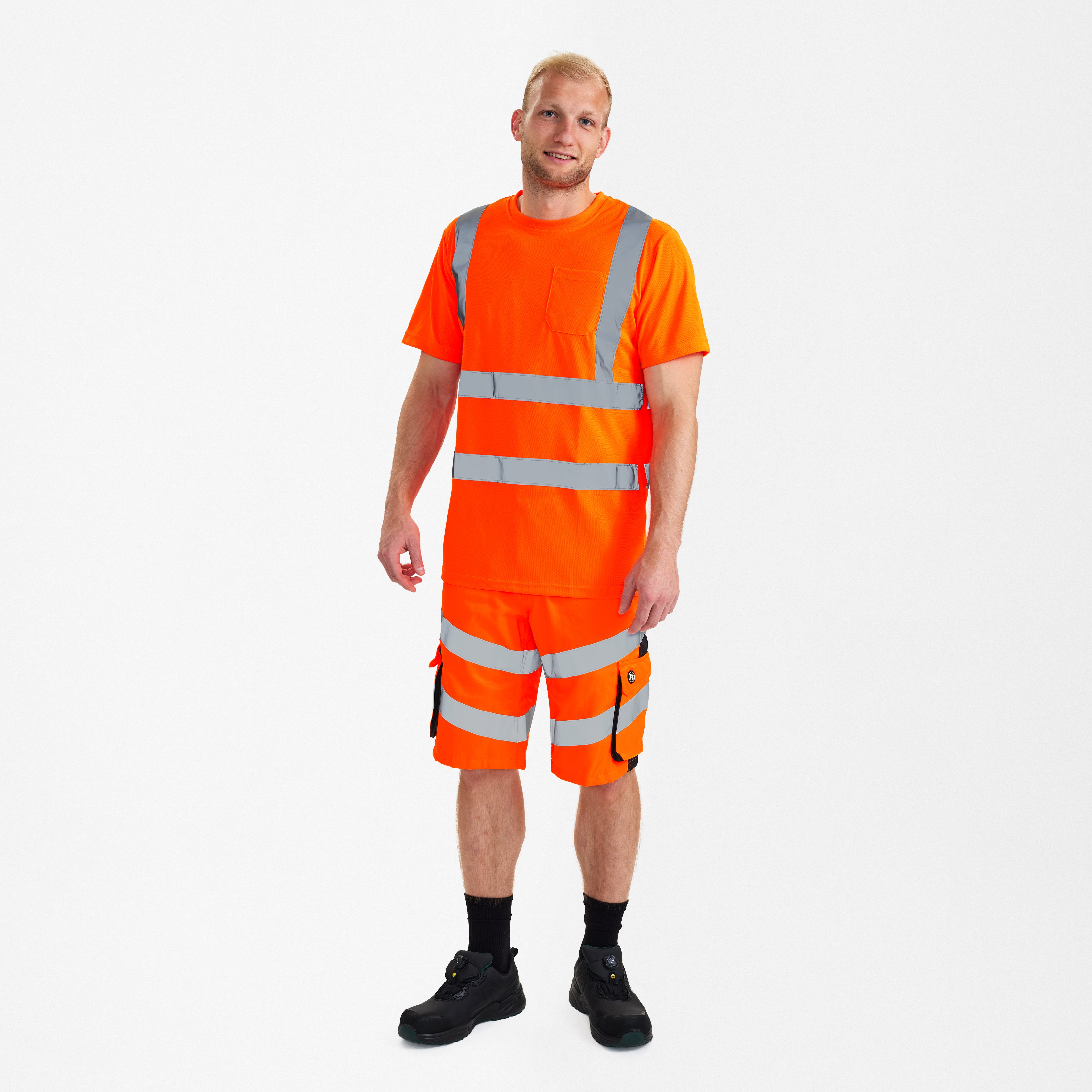 Safety T-shirt met borstzak