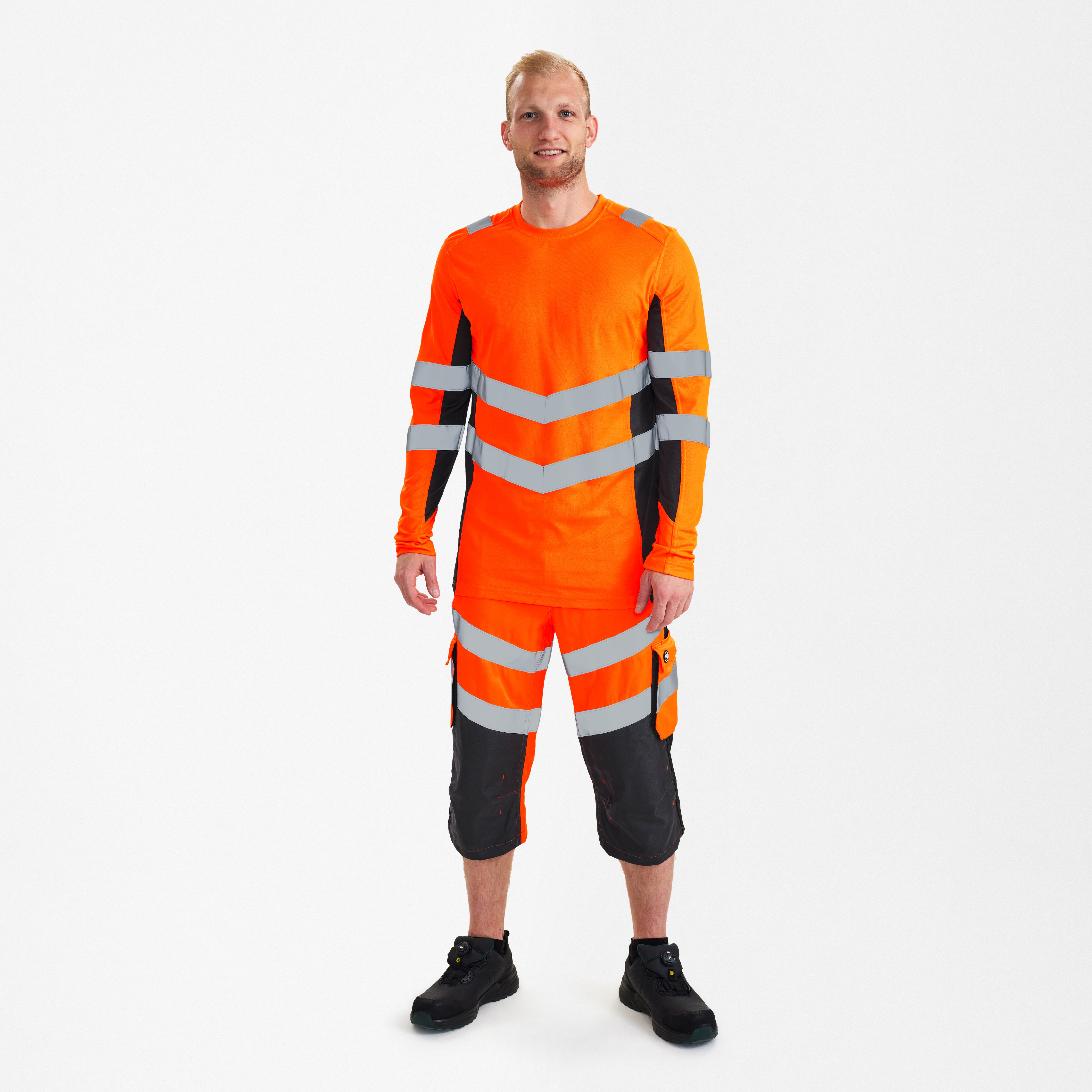 Safety T-shirt met lange mouwen