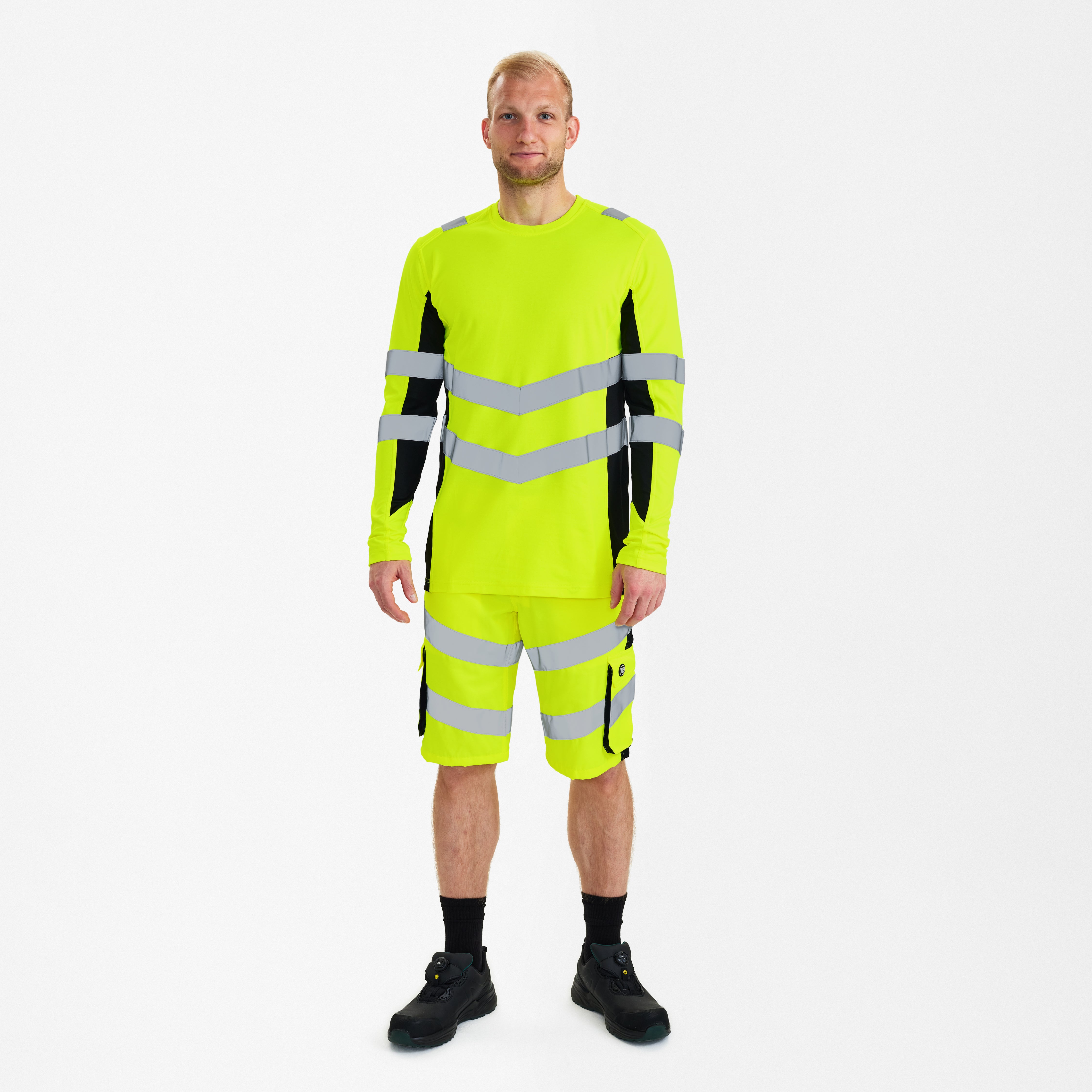 Safety T-shirt met lange mouwen