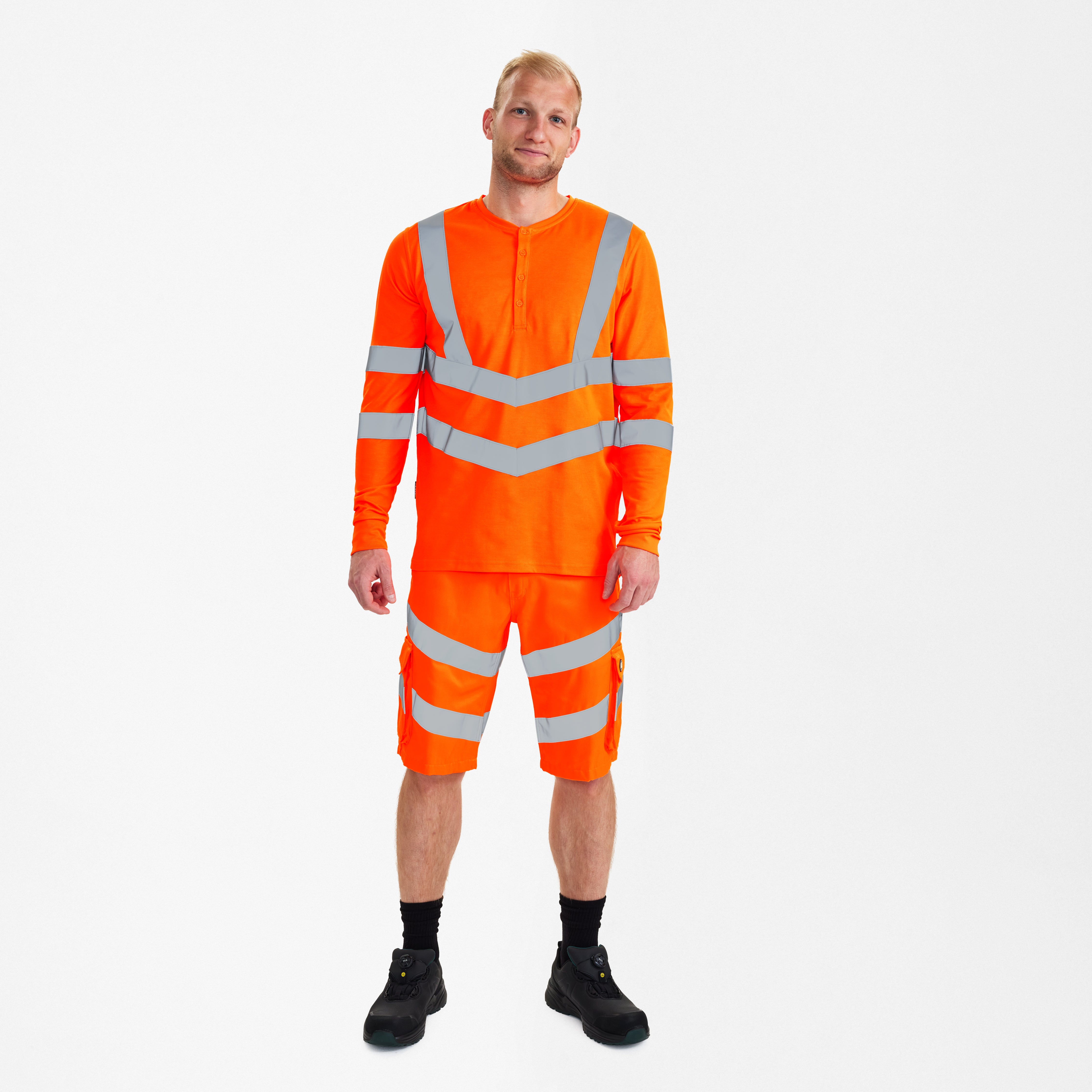 Safety Grandad T-shirt met lange mouwen