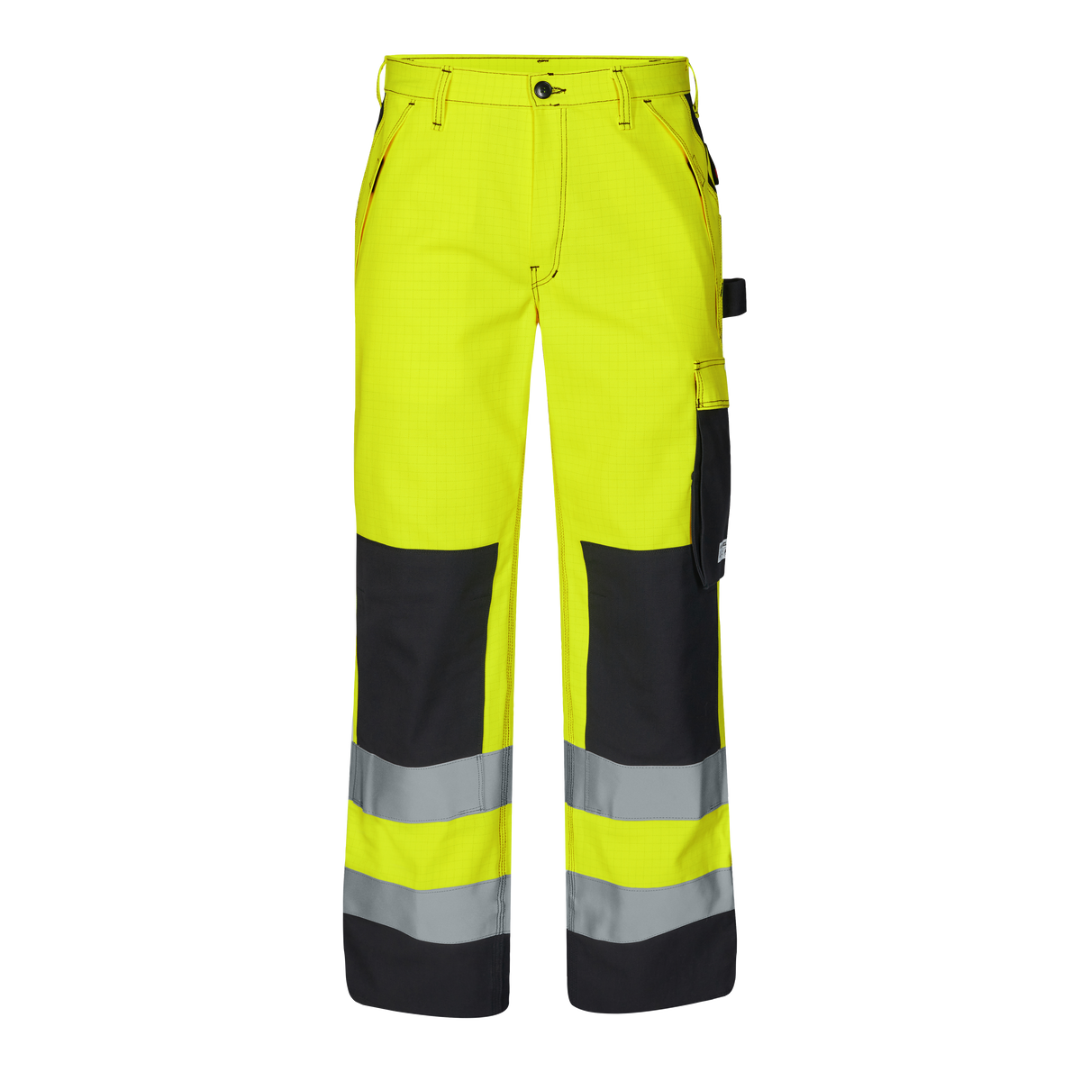 Safety+ EN ISO 20471 broek - Geel/Zwart