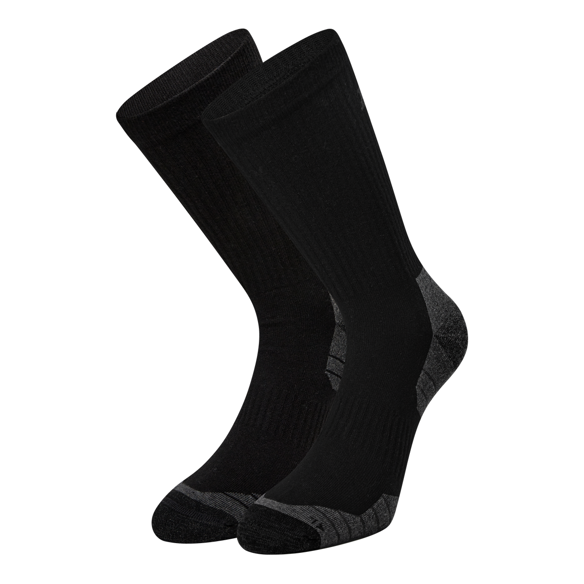 Werksokken (3 paar) - Black/Dark Grey Melange
