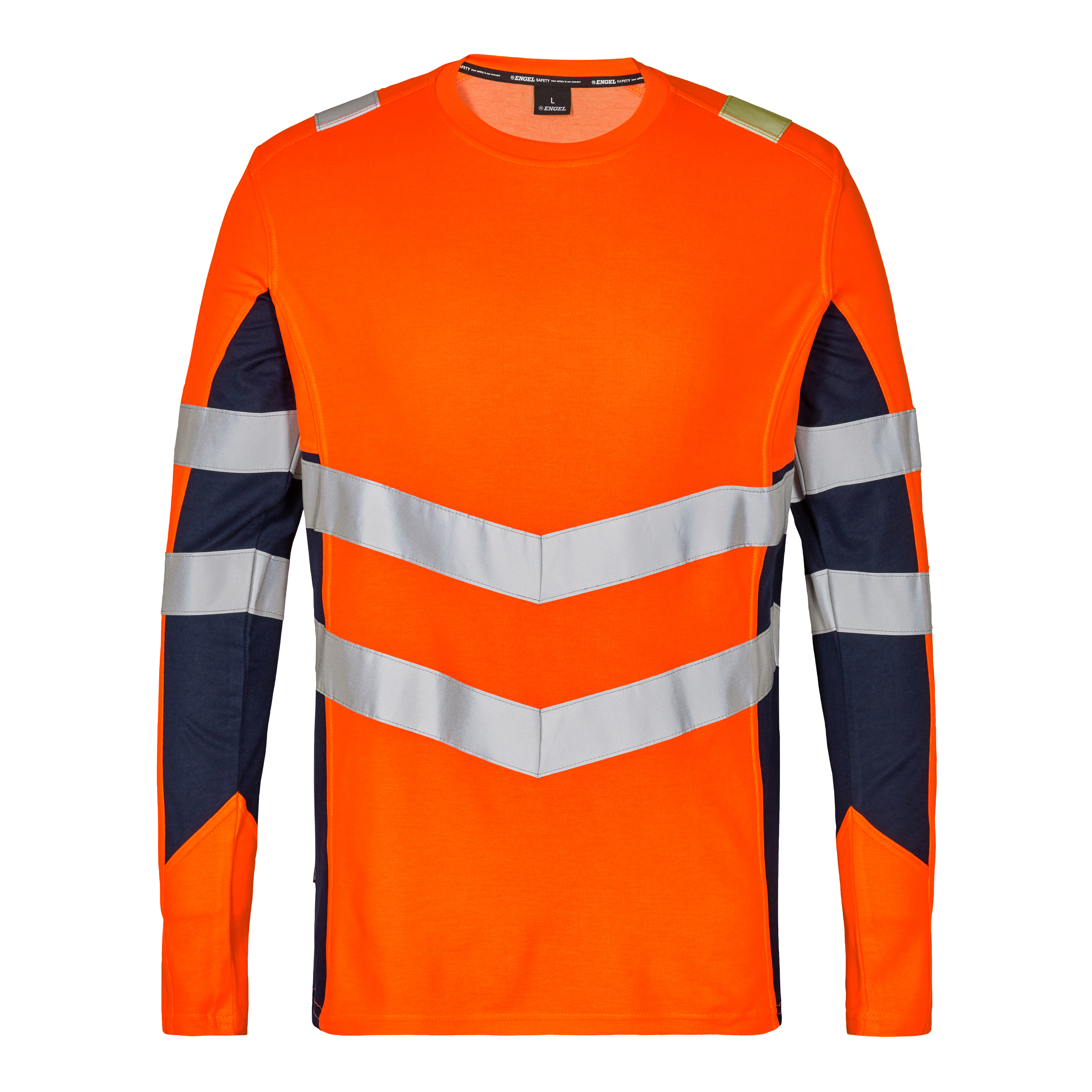 Safety T-shirt met lange mouwen