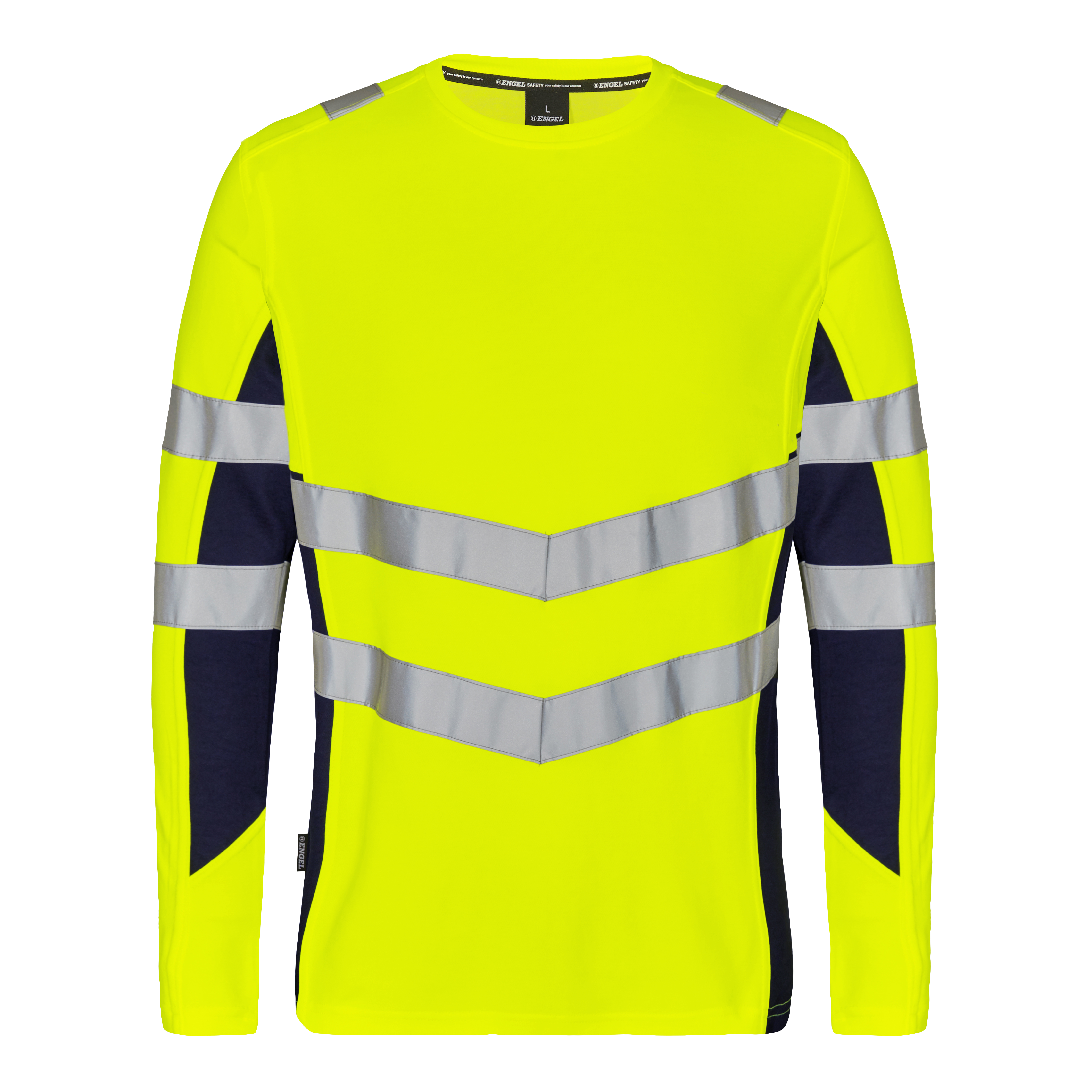 Safety T-shirt met lange mouwen