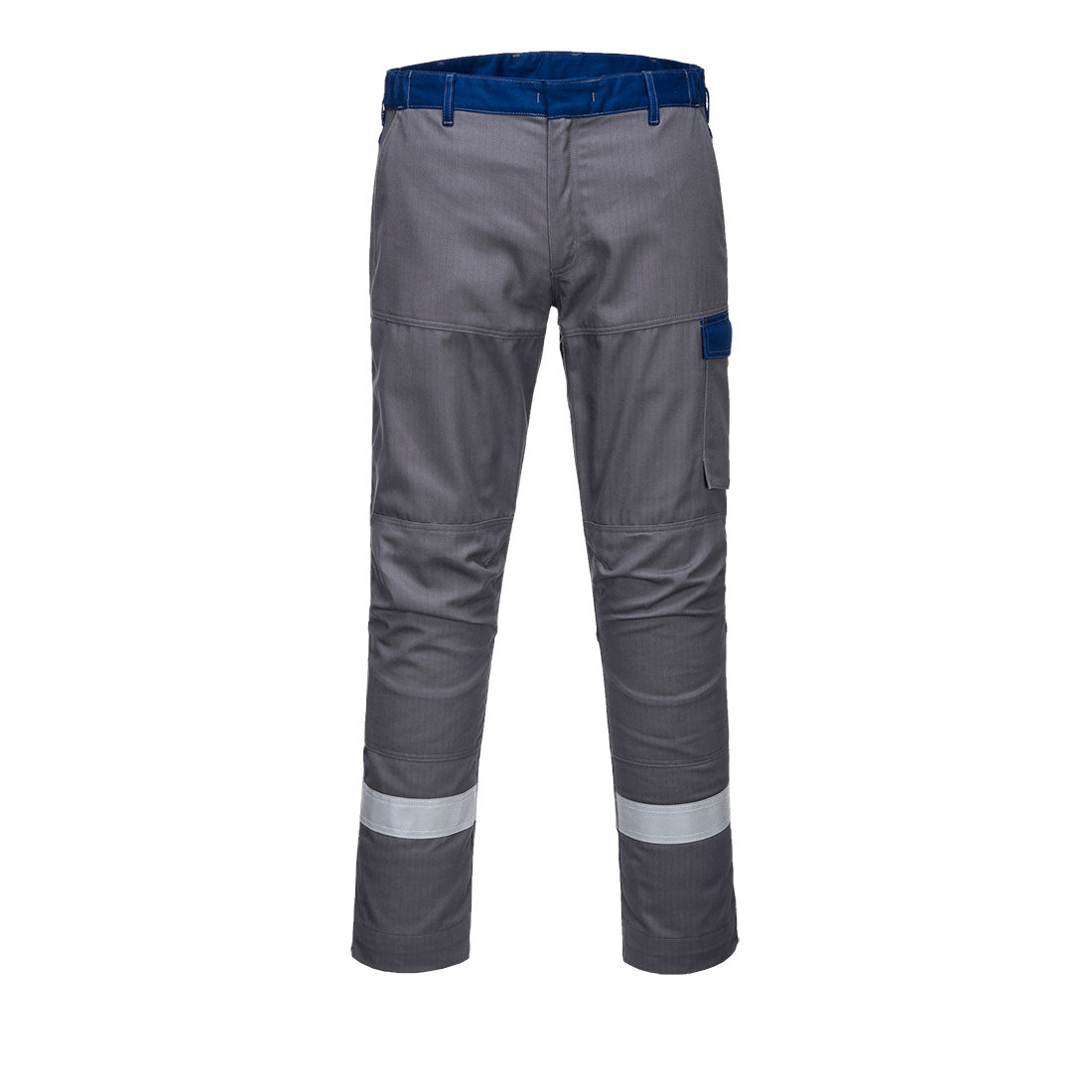 Bizflame Industry Two Tone FR Trousers - Grey