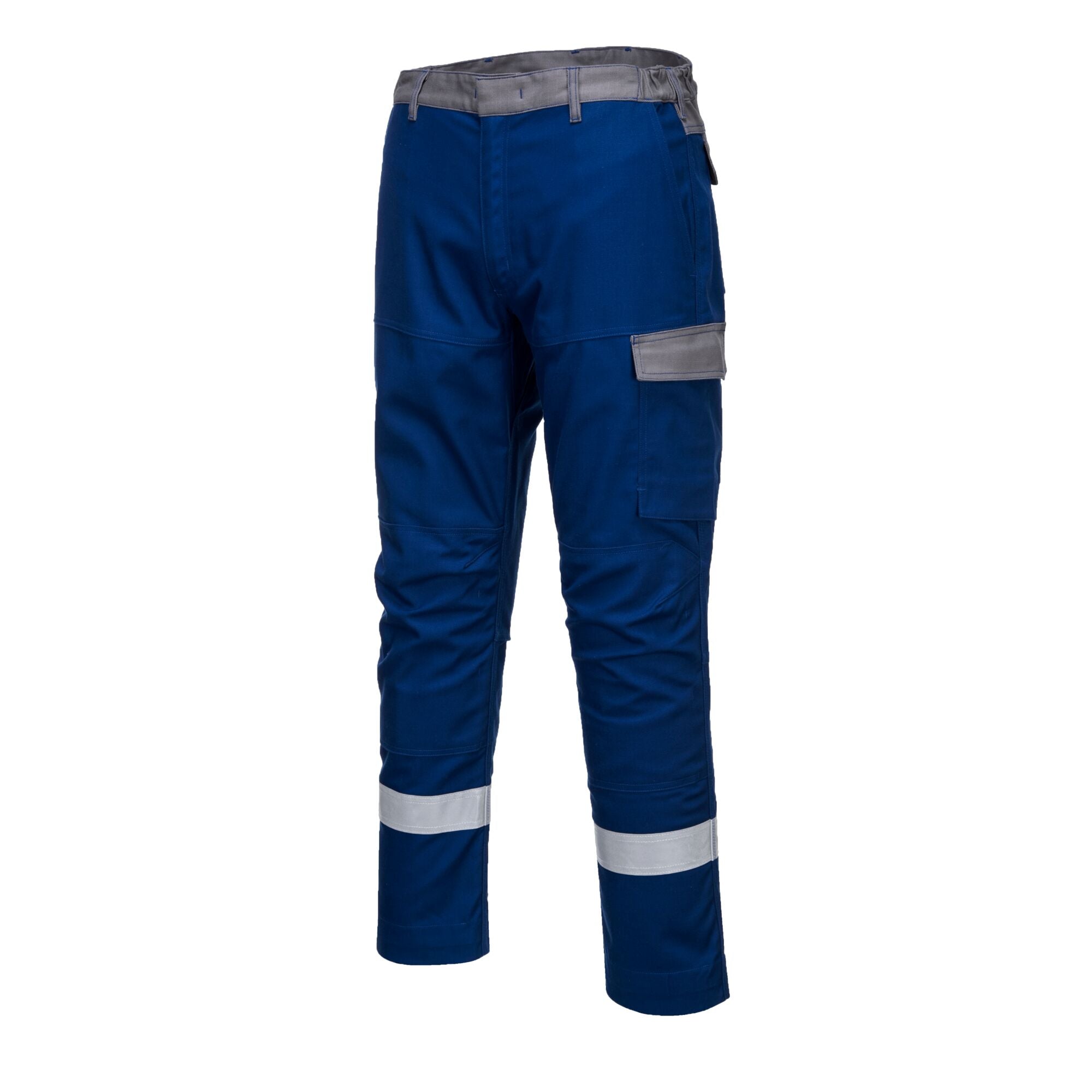 Bizflame Ultra twee kleuren broek - Koningsblauw - opname 2