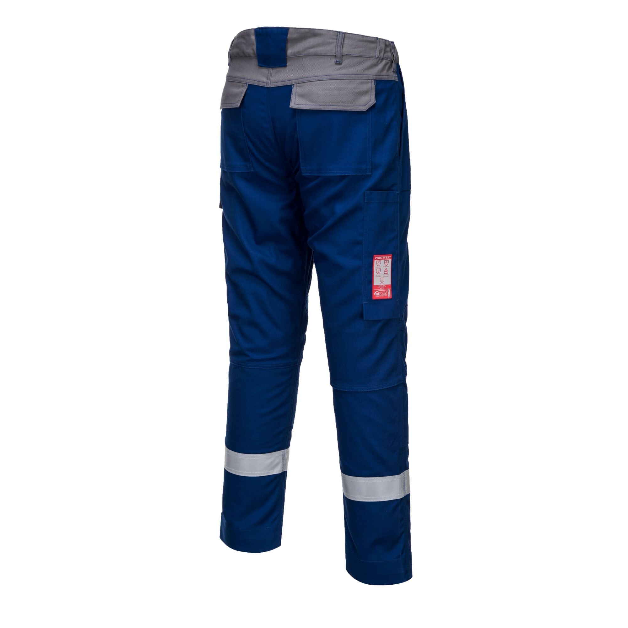 Bizflame Ultra twee kleuren broek - Koningsblauw - opname 3
