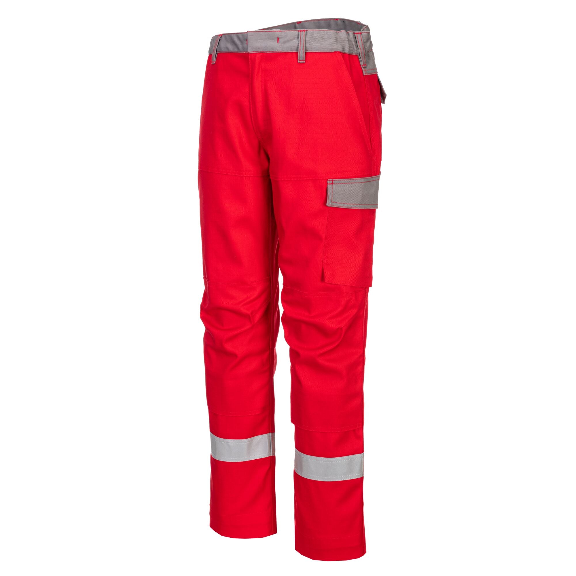 Bizflame Ultra twee kleuren broek - Rood - opname 2