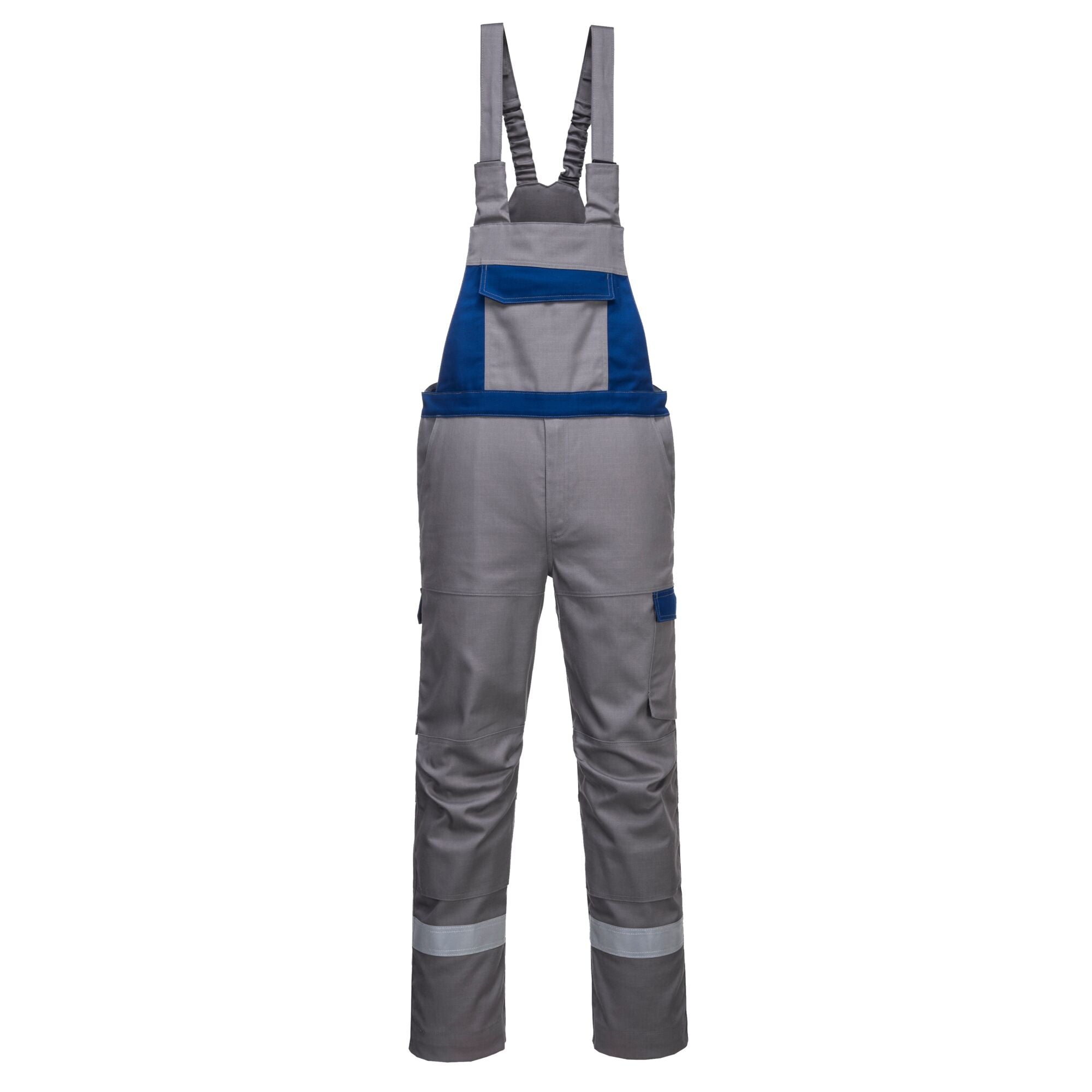 Bizflame Ultra twee kleuren Amerikaanse overall - Grijs