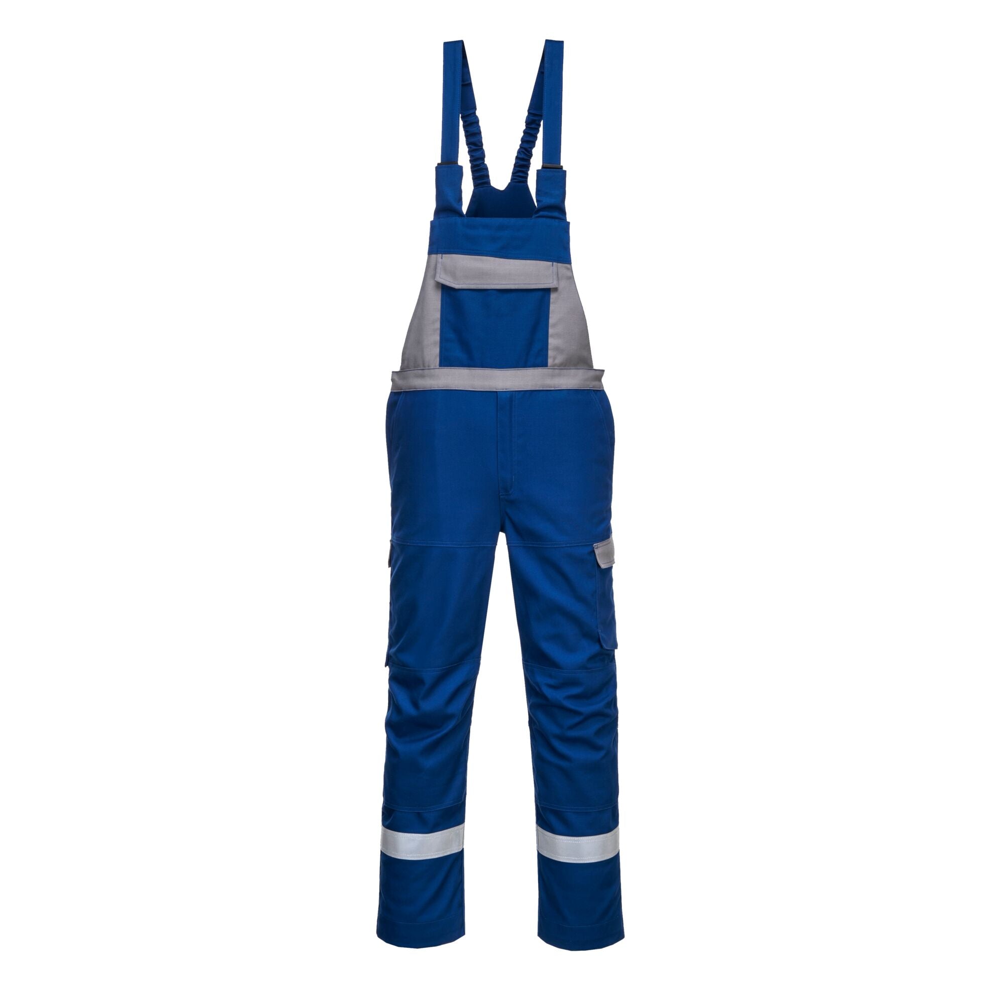 Bizflame Ultra twee kleuren Amerikaanse overall - Koningsblauw