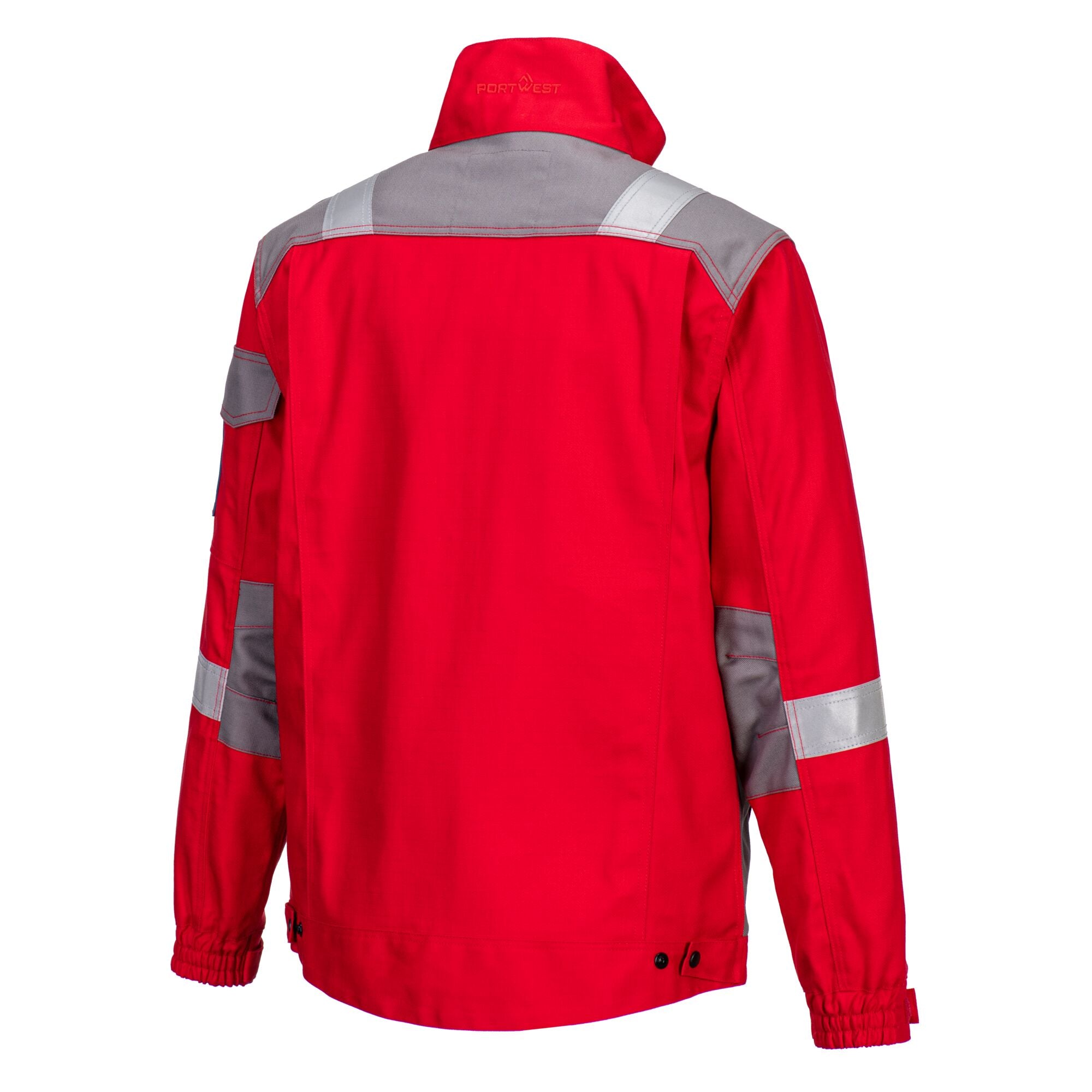 Bizflame Ultra twee kleuren jack - Rood - opname 3