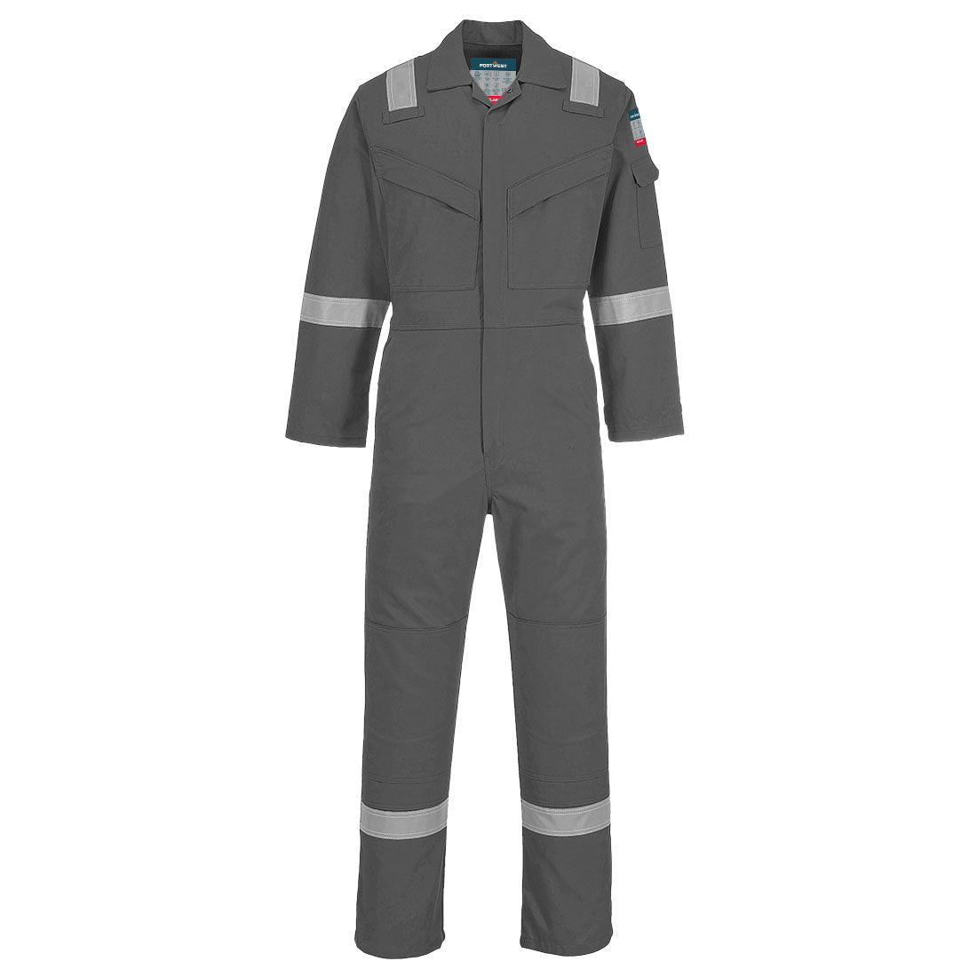 Bizflame Work Lightweight FR Coverall - Grey