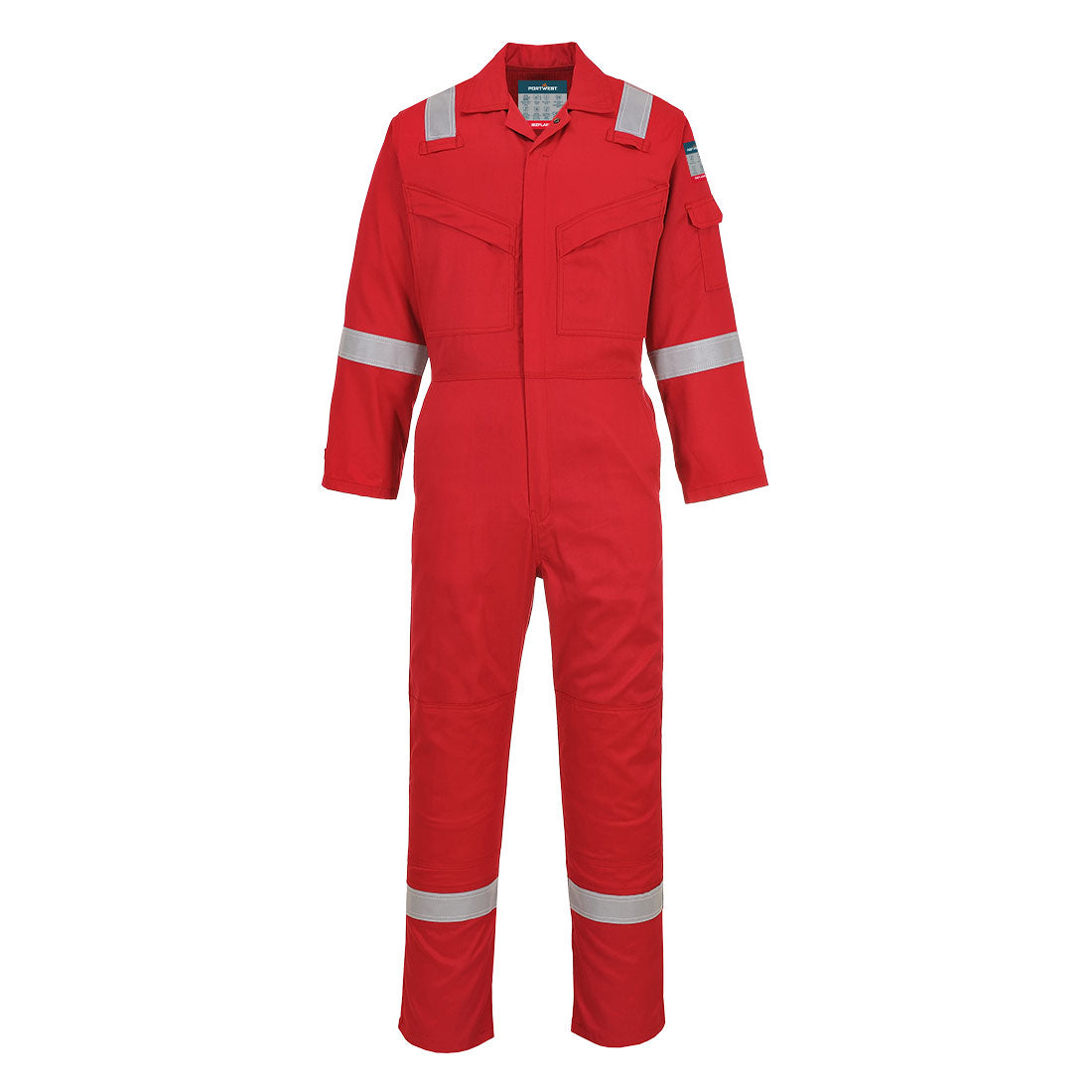 Bizflame Work Lightweight FR Coverall - Red
